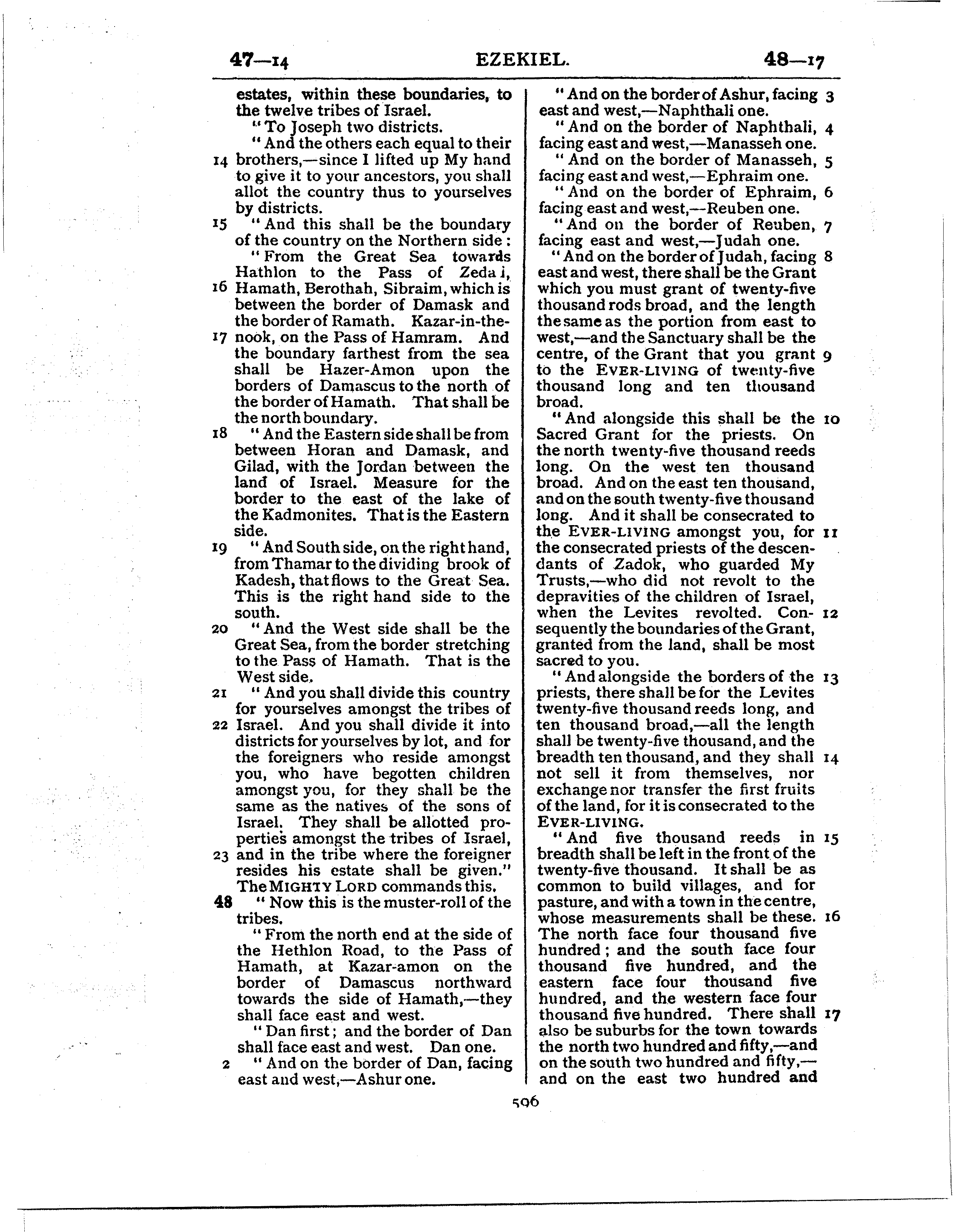 Ferrar Fenton Bible page 0596
