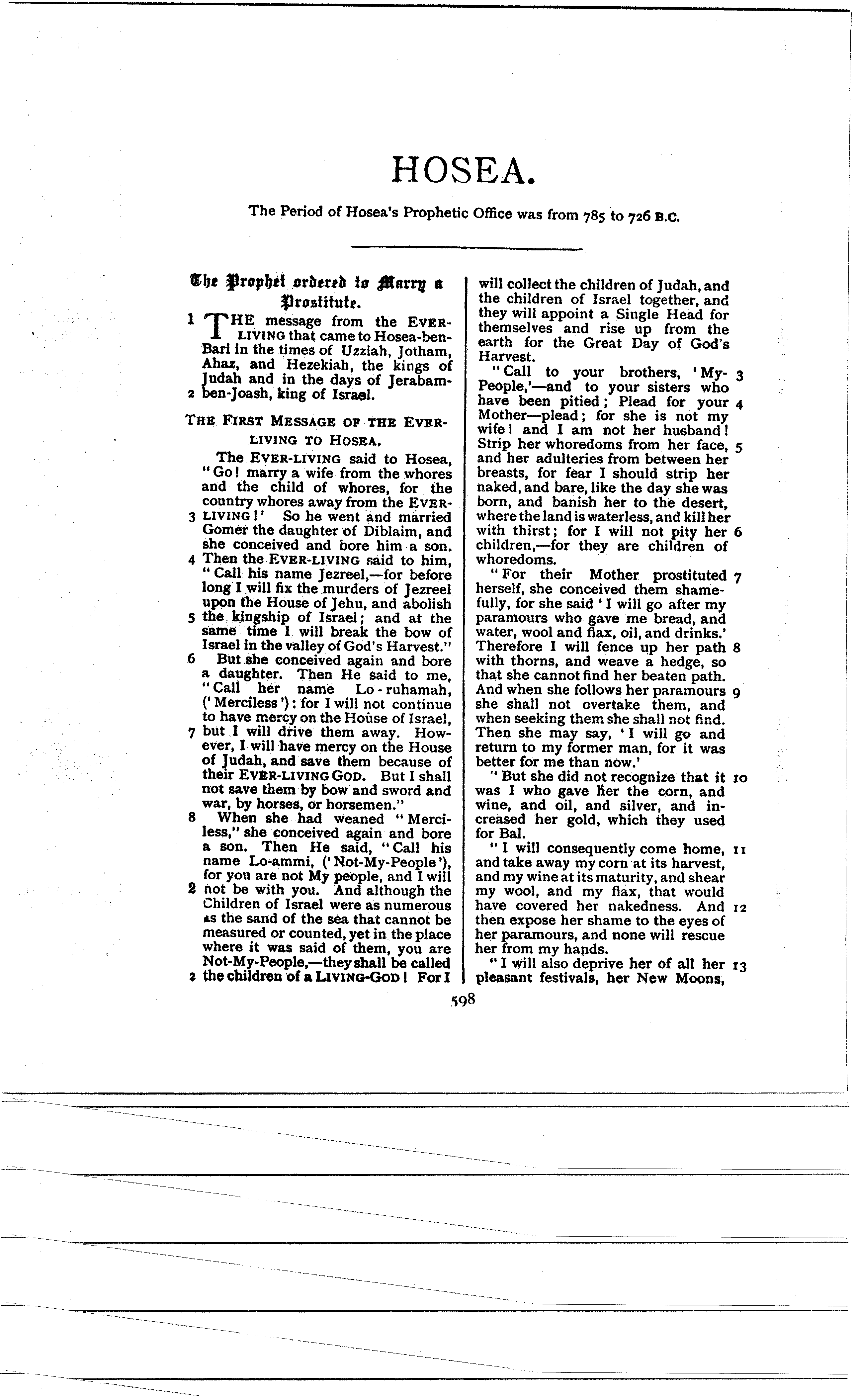 Ferrar Fenton Bible page 0598