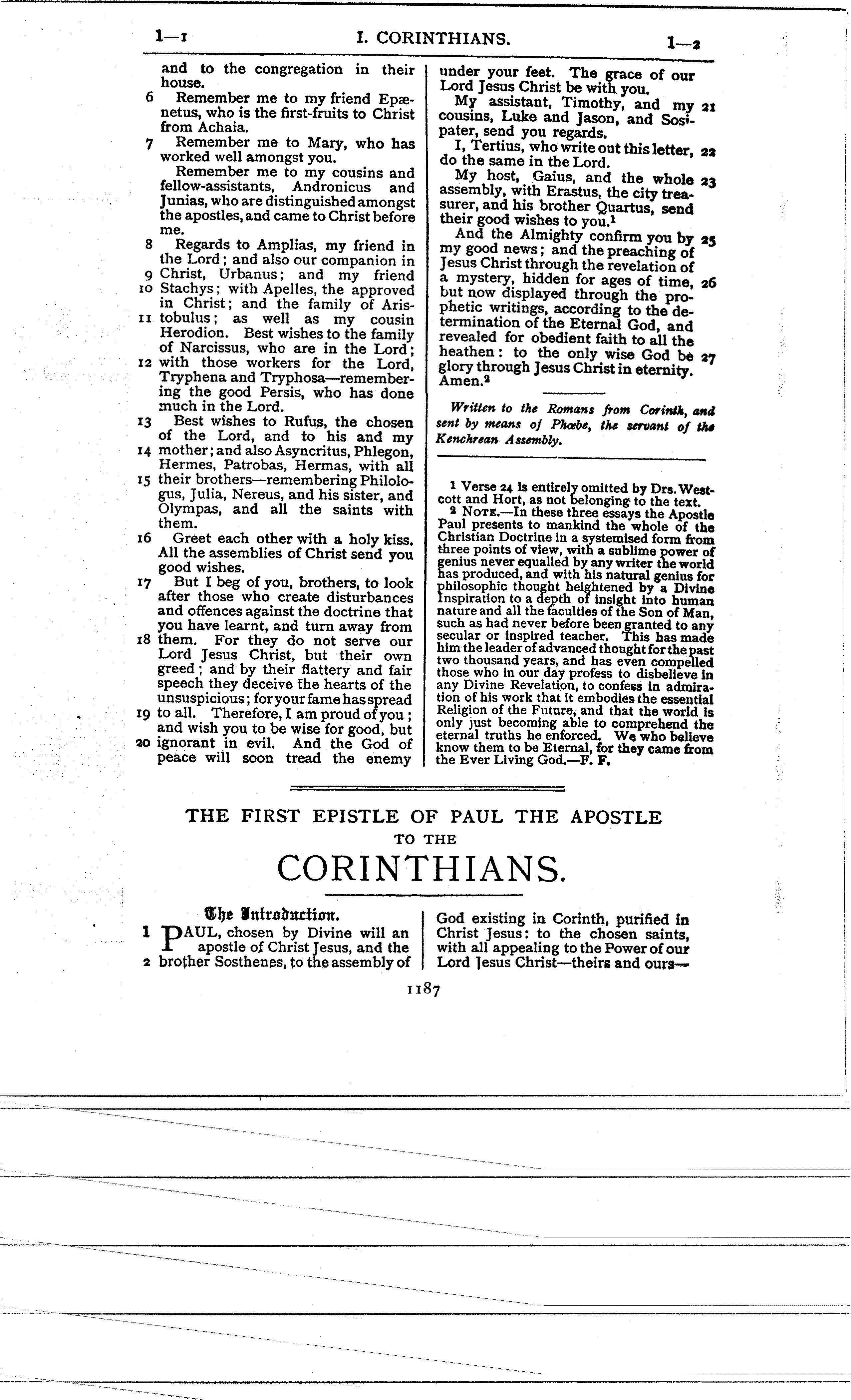Ferrar Fenton Bible page 1187