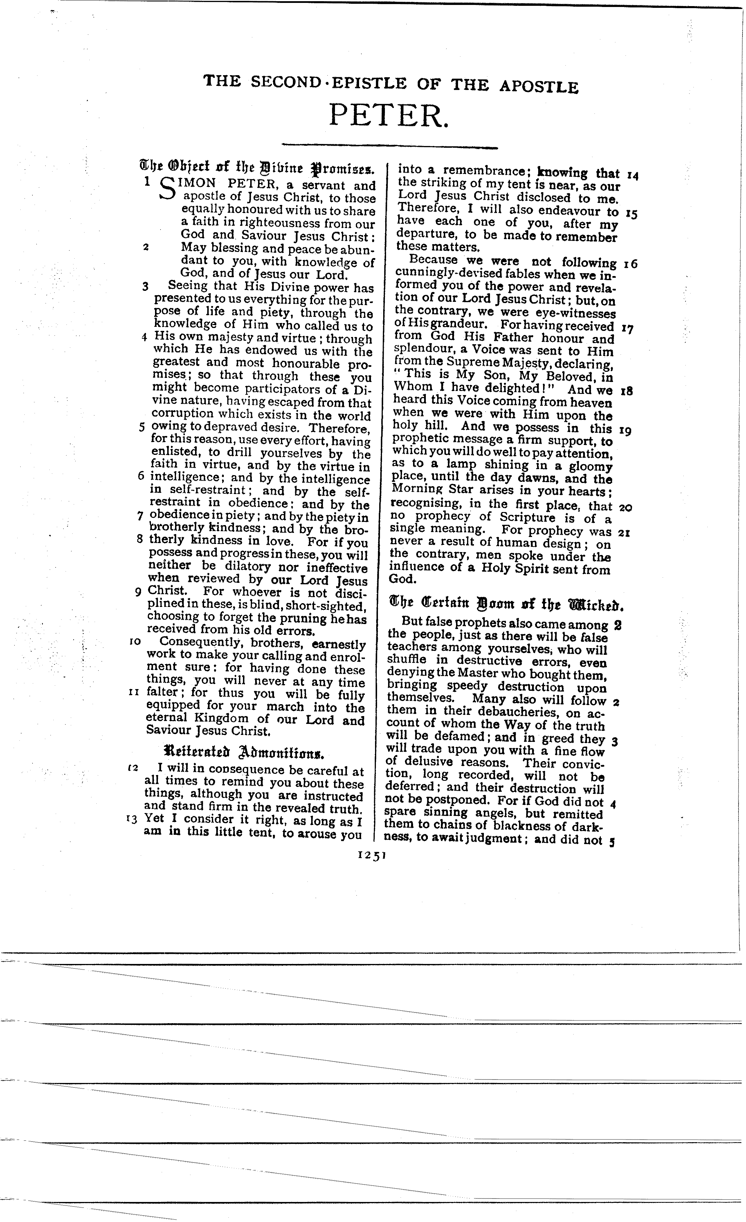 Ferrar Fenton Bible page 1251