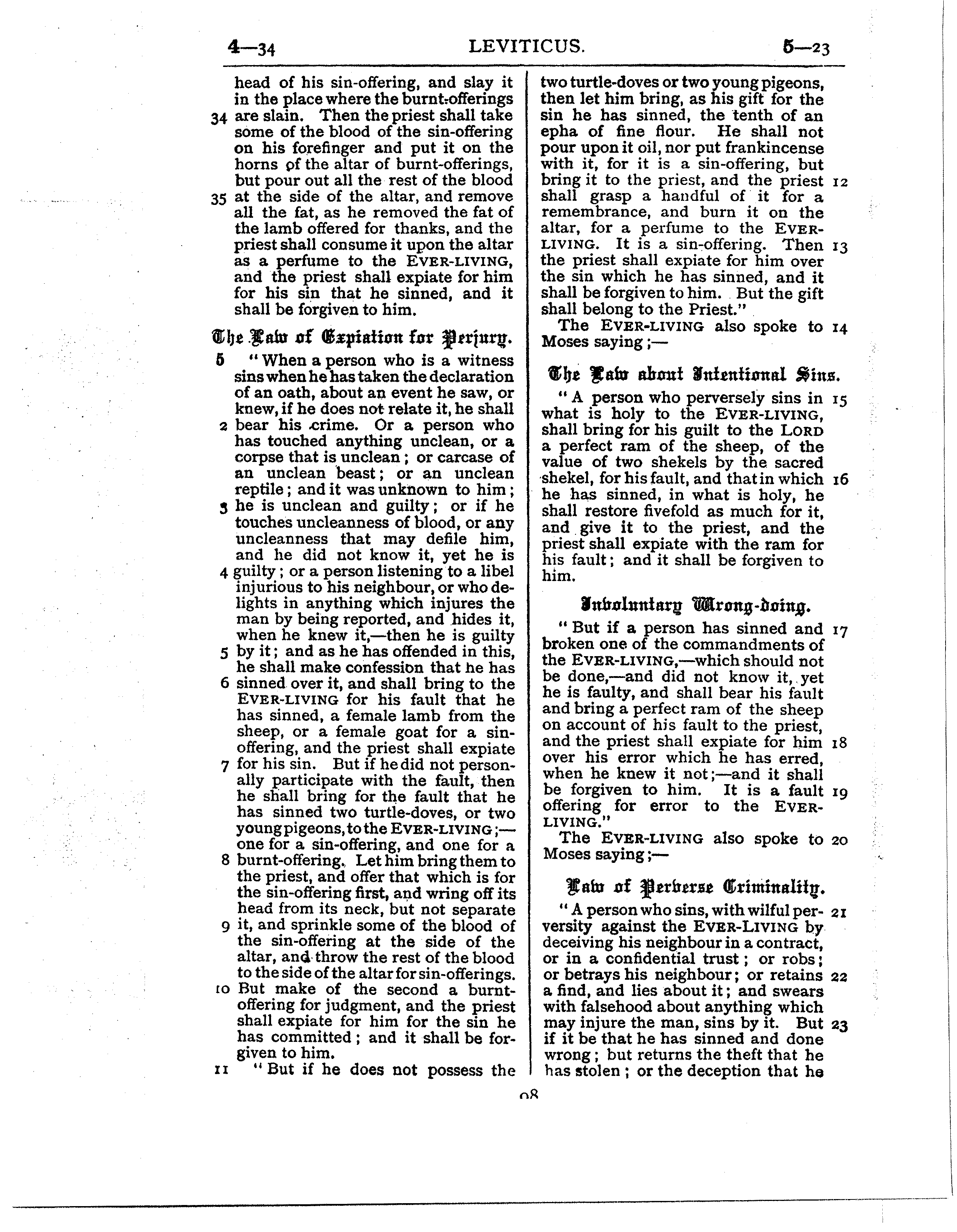 Ferrar Fenton Bible page 0098