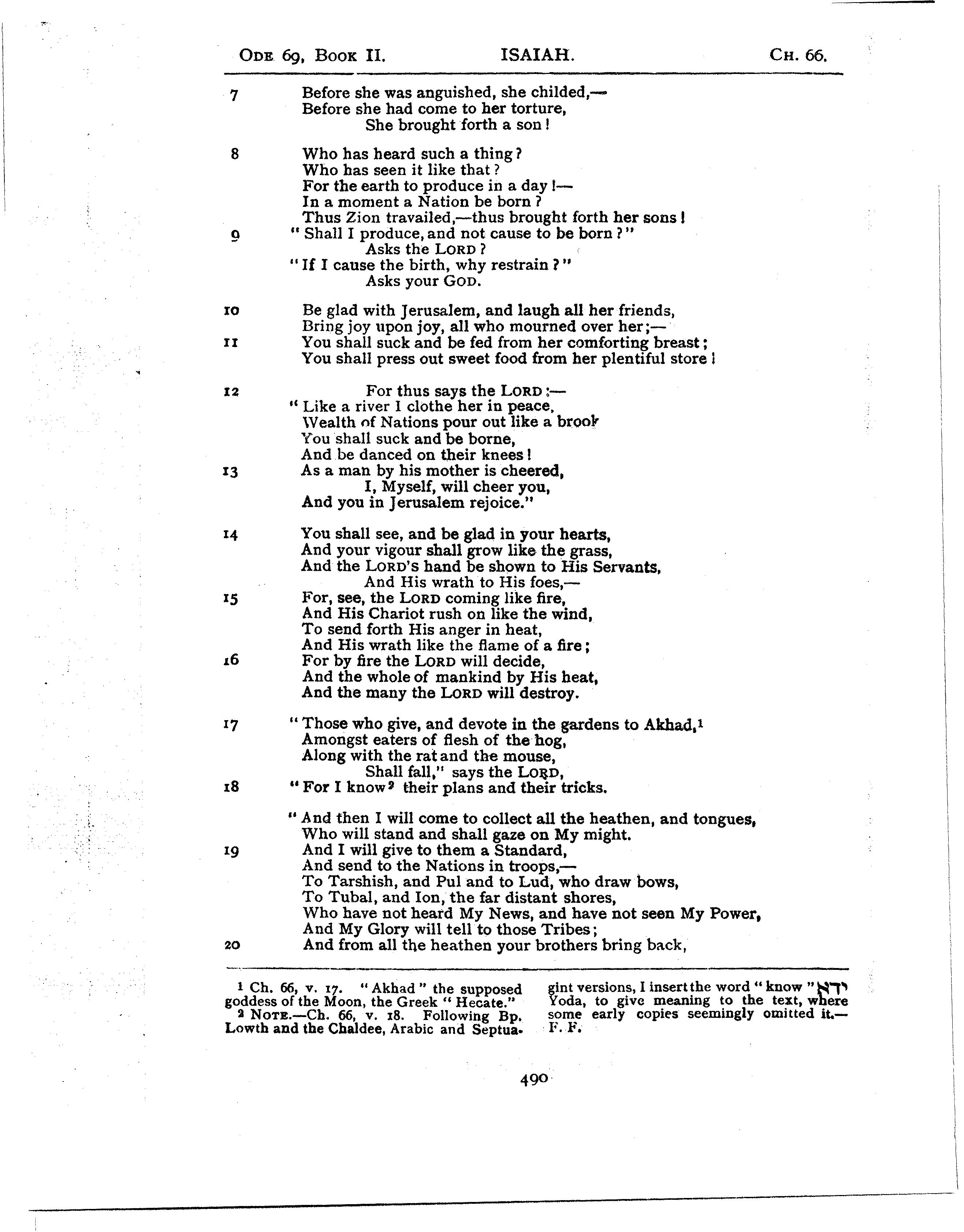 Ferrar Fenton Bible page 0490