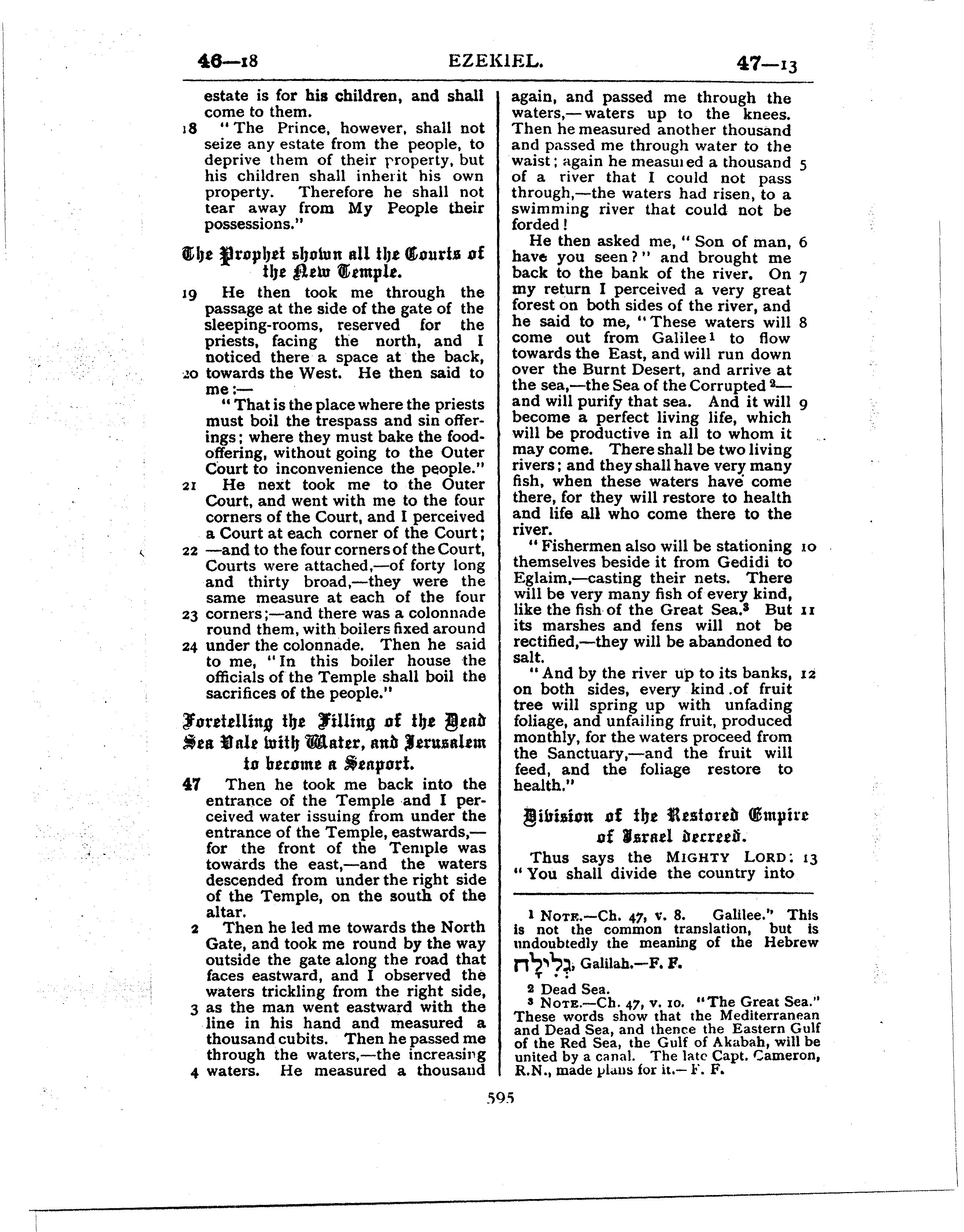 Ferrar Fenton Bible page 0595
