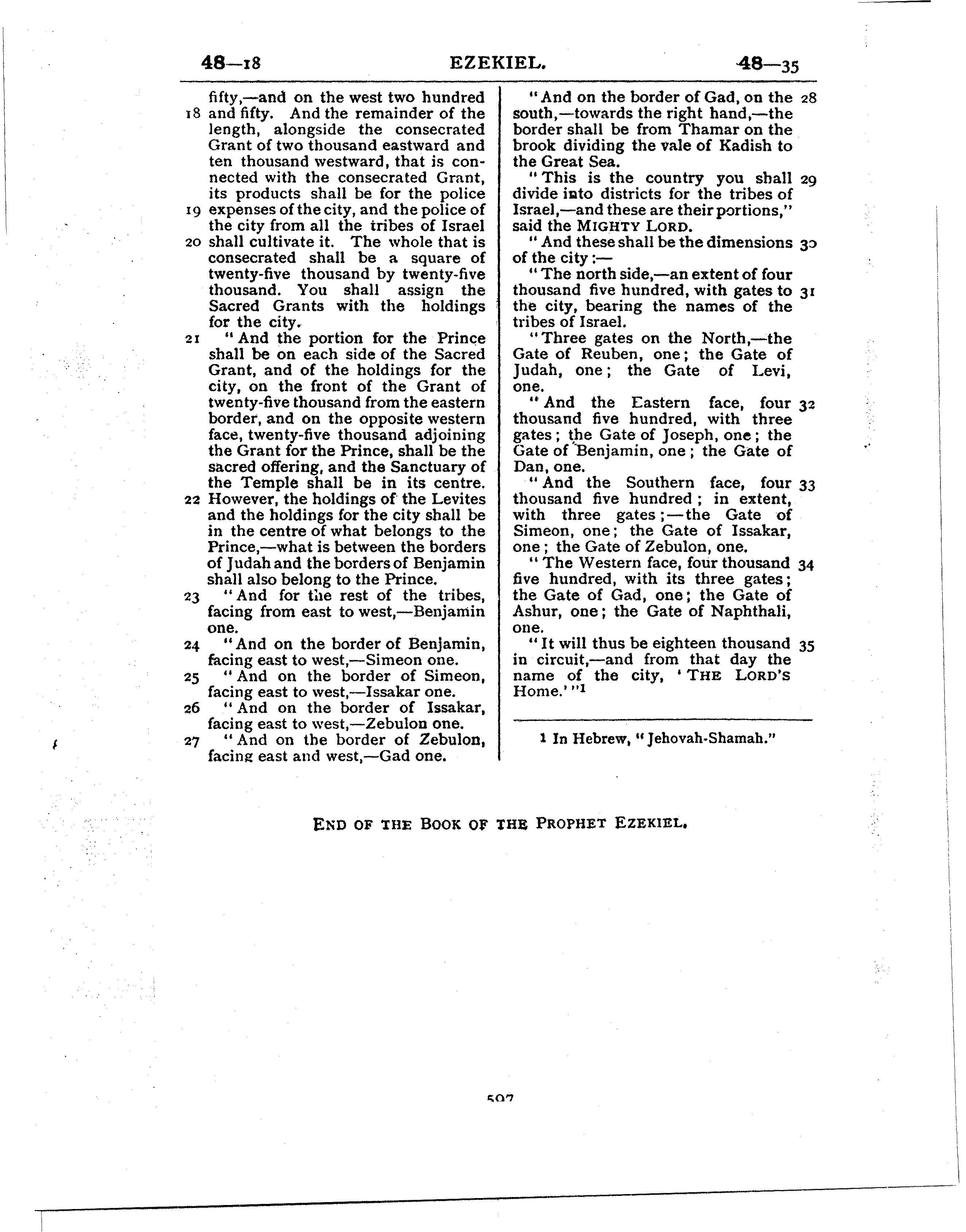 Ferrar Fenton Bible page 0597
