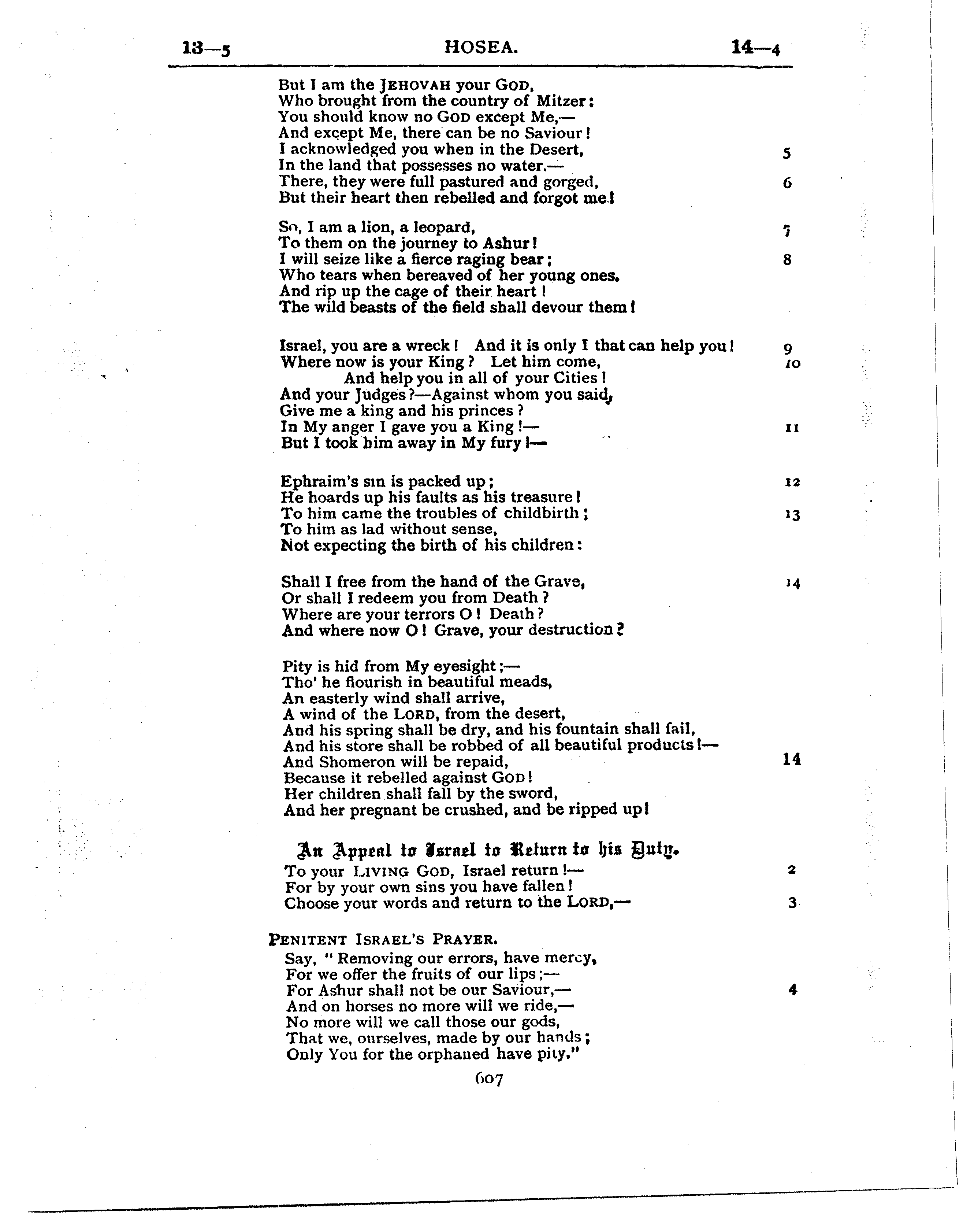 Ferrar Fenton Bible page 0607