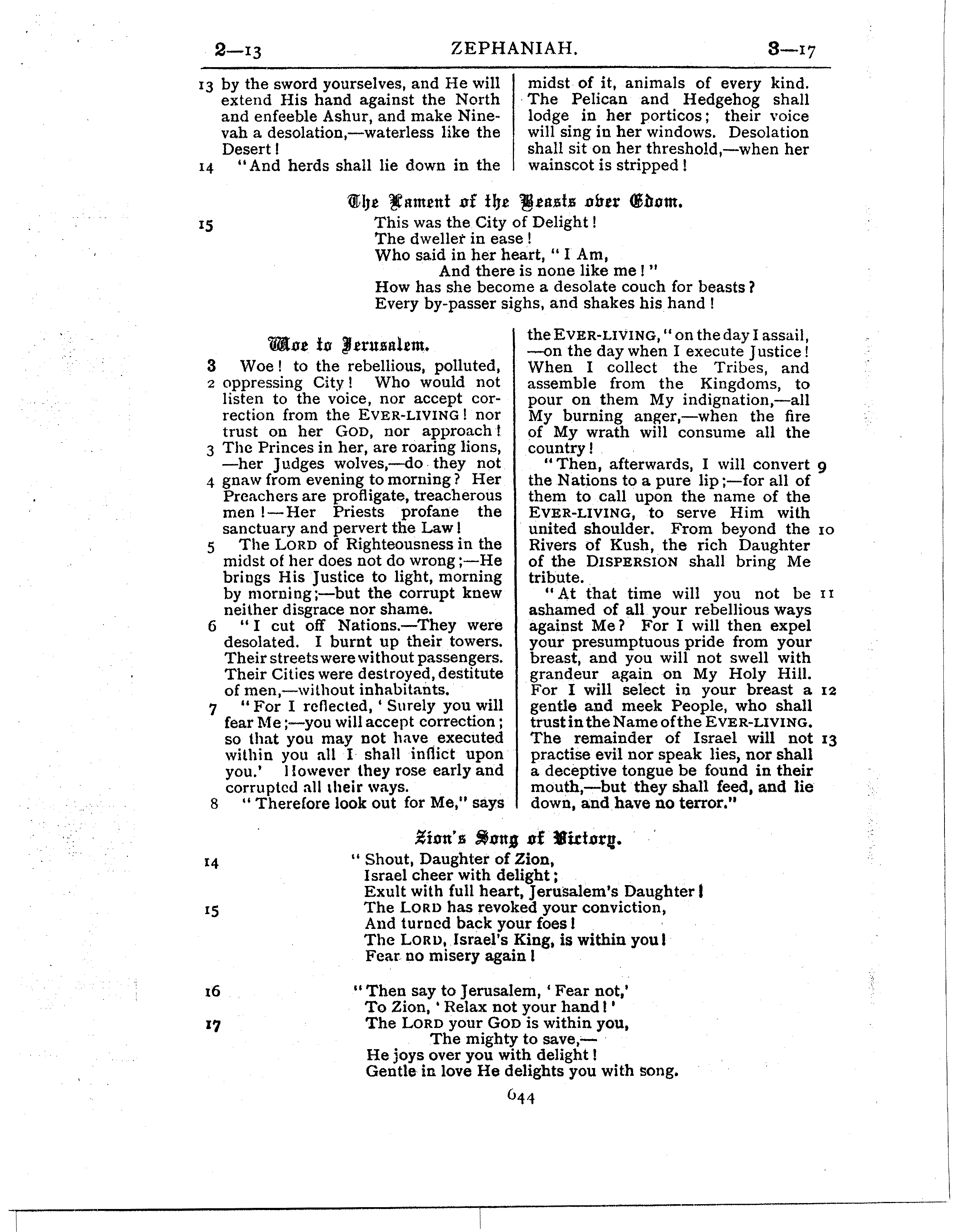 Ferrar Fenton Bible page 0644