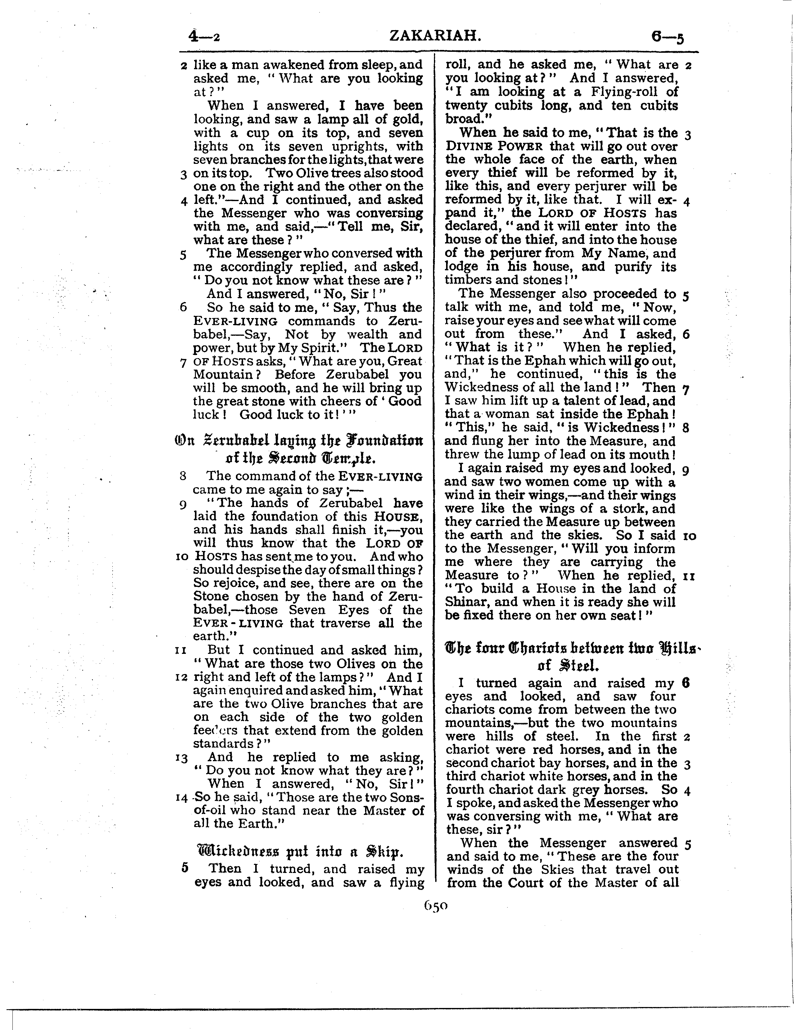 Ferrar Fenton Bible page 0650