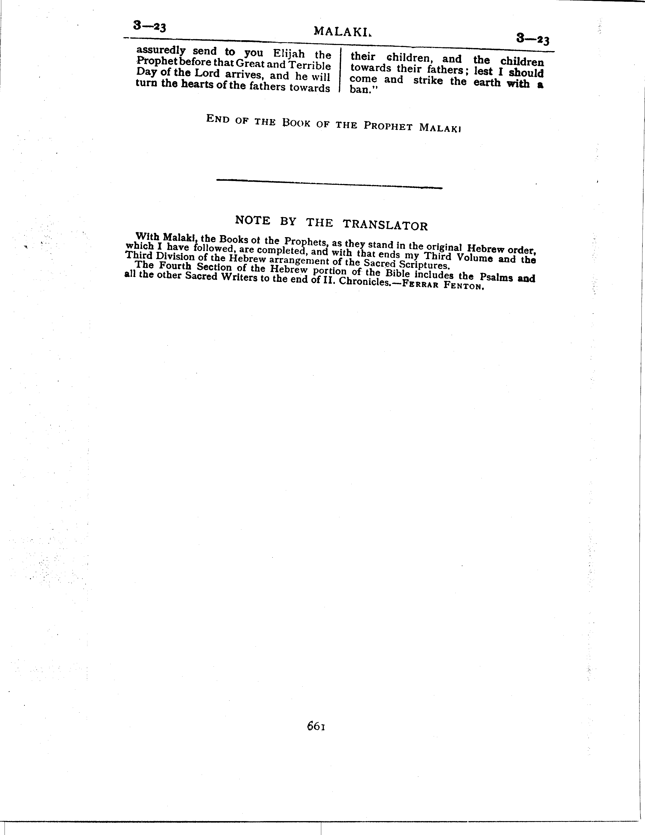 Ferrar Fenton Bible page 0661