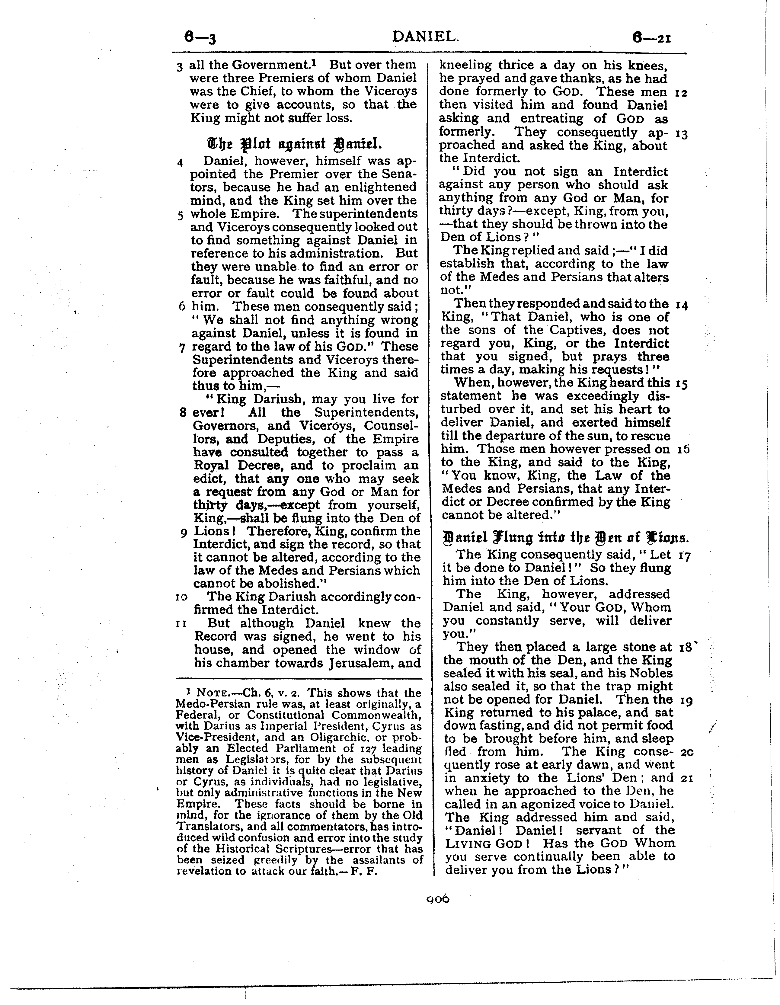 Ferrar Fenton Bible page 0906