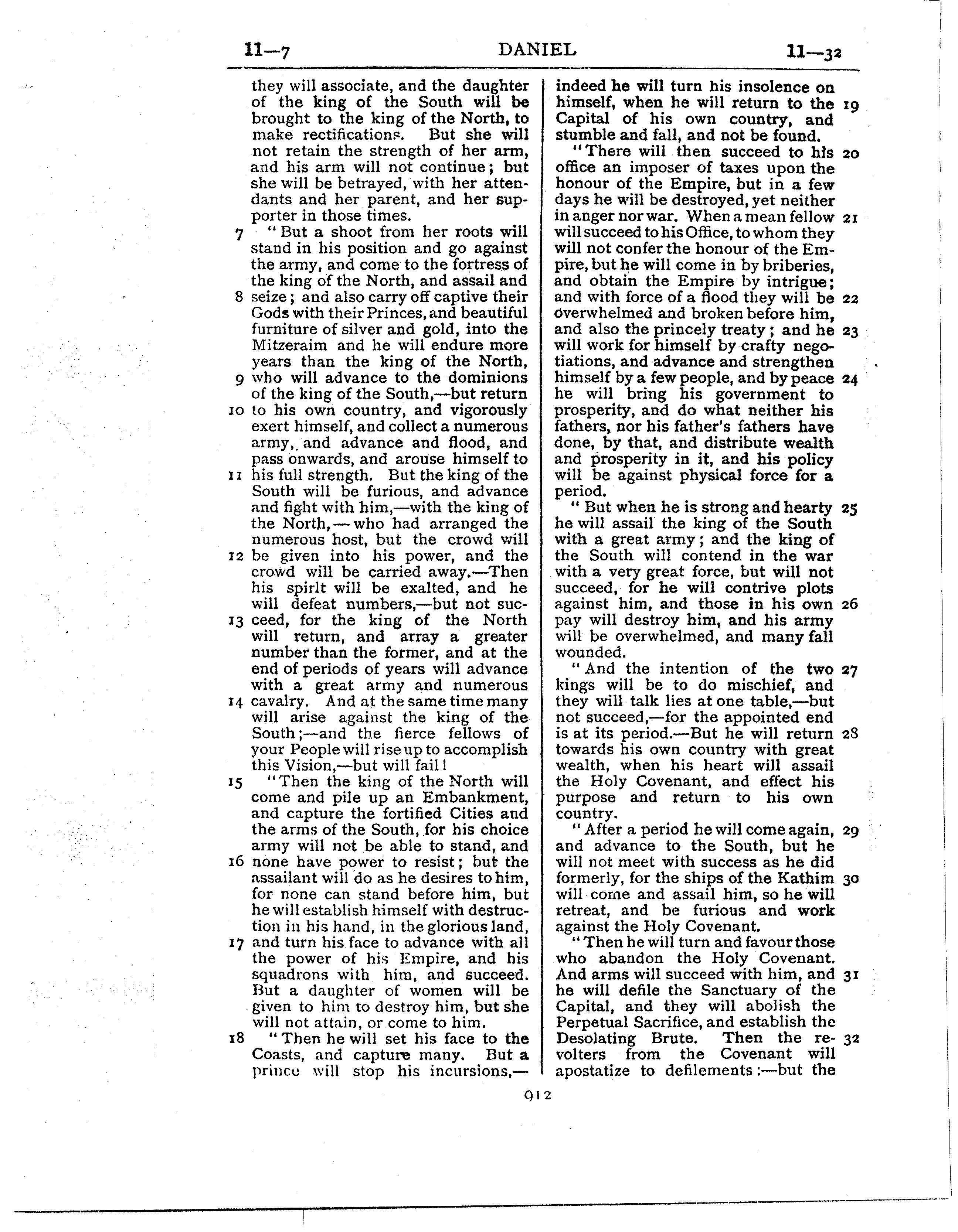 Ferrar Fenton Bible page 0912