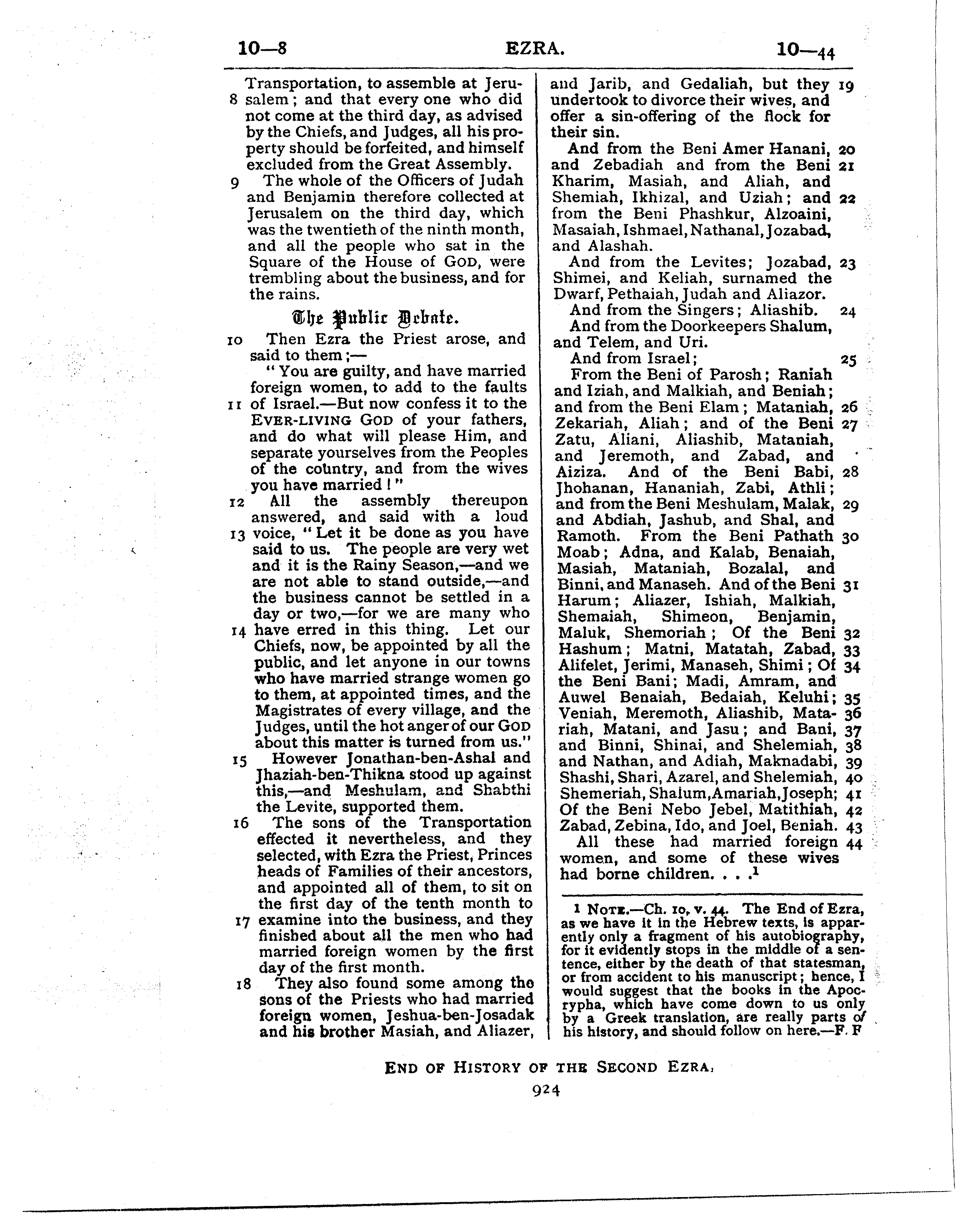 Ferrar Fenton Bible page 0924