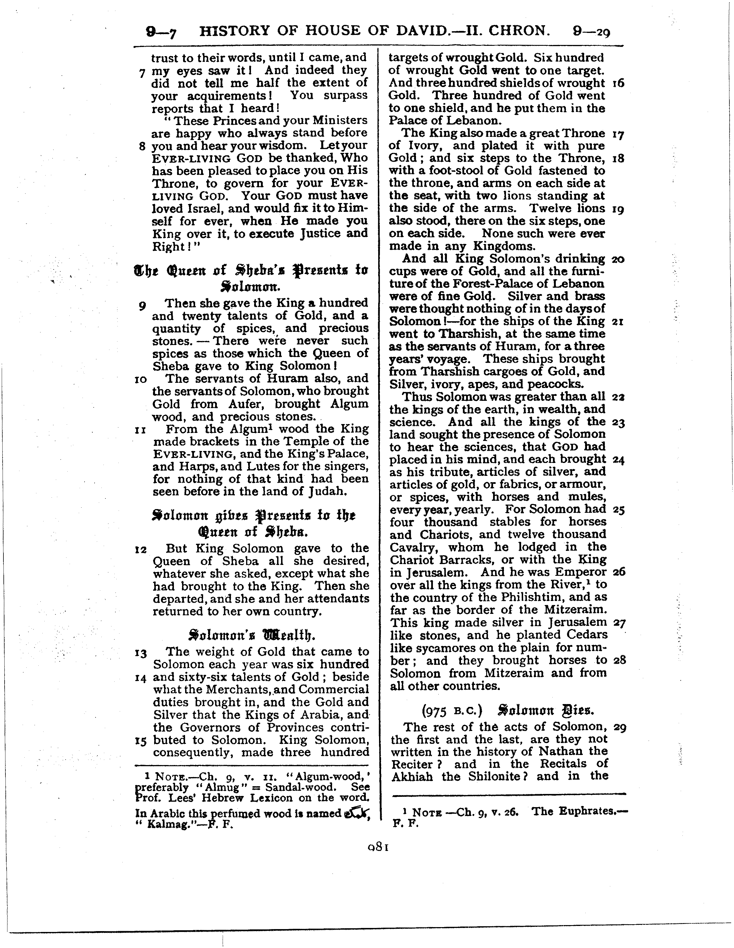 Ferrar Fenton Bible page 0981