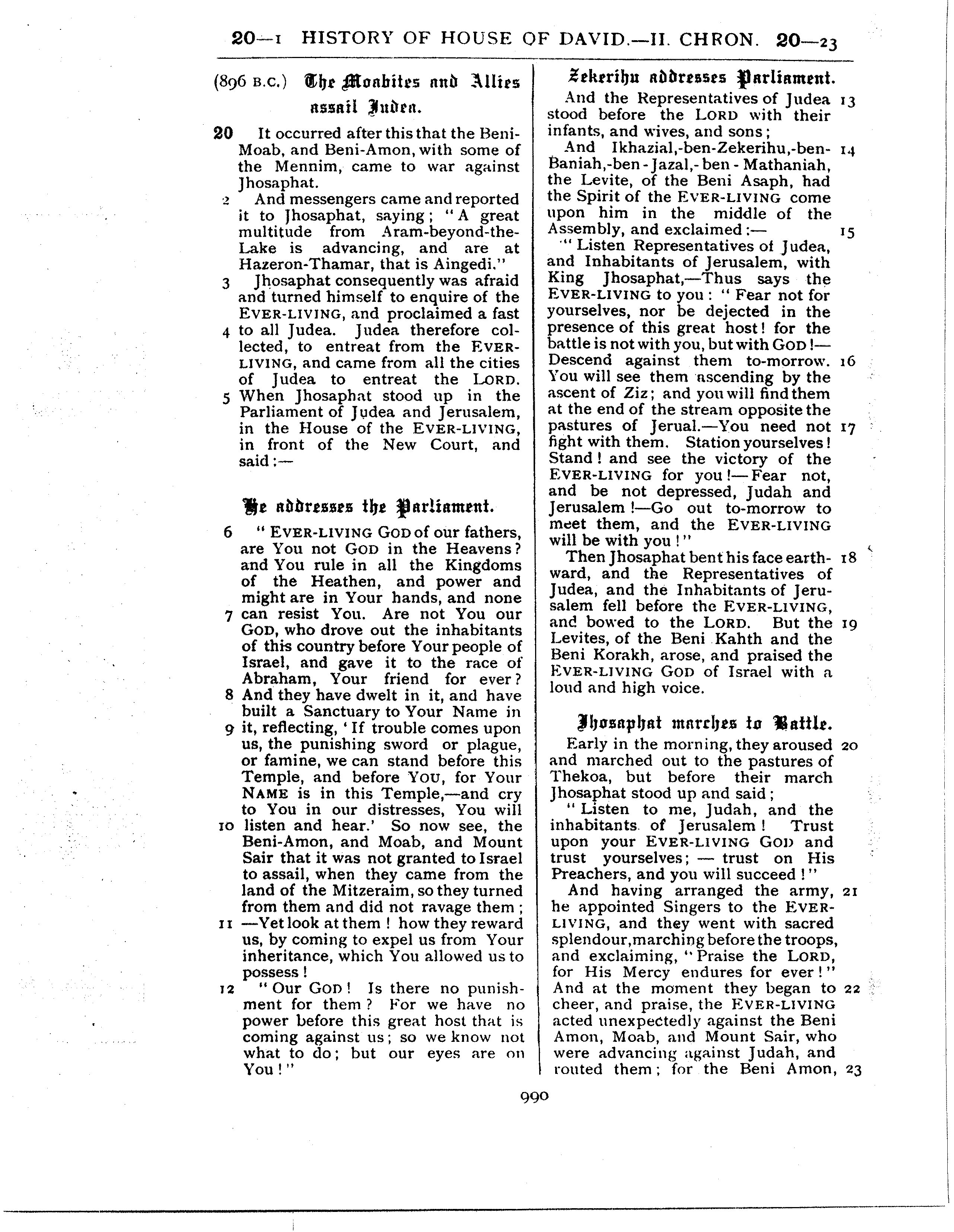 Ferrar Fenton Bible page 0990