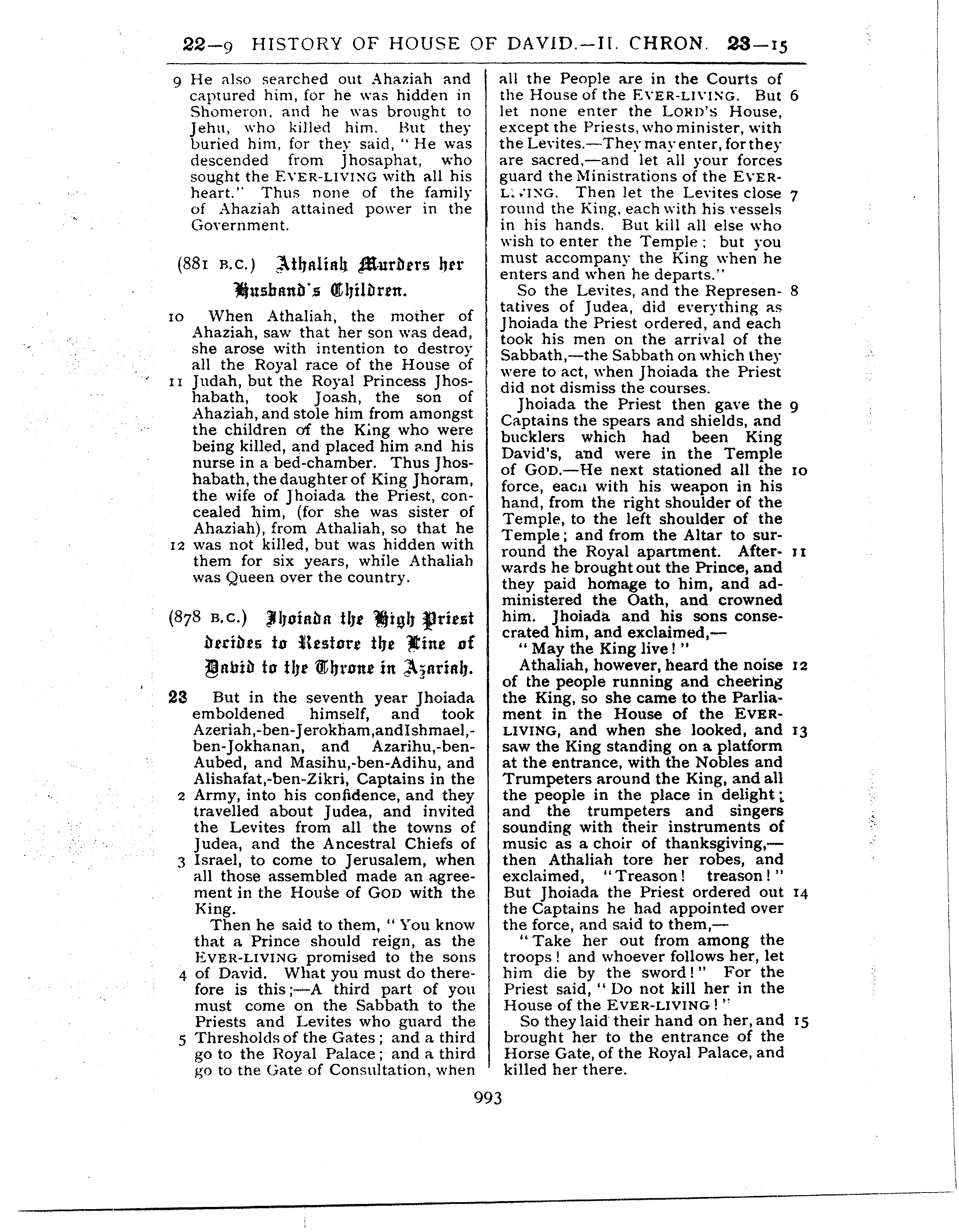 Ferrar Fenton Bible page 0993