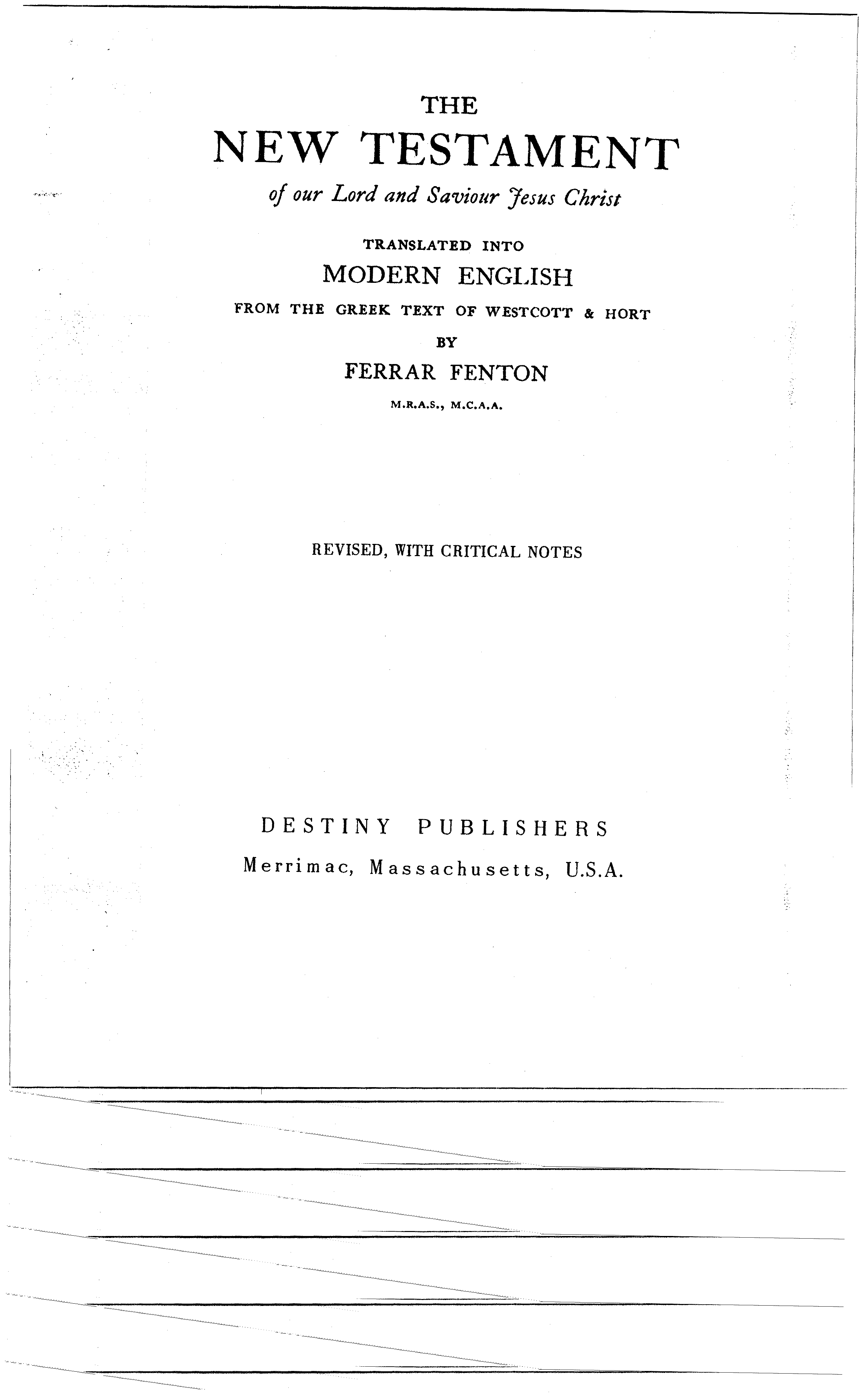 Ferrar Fenton Bible page 1011