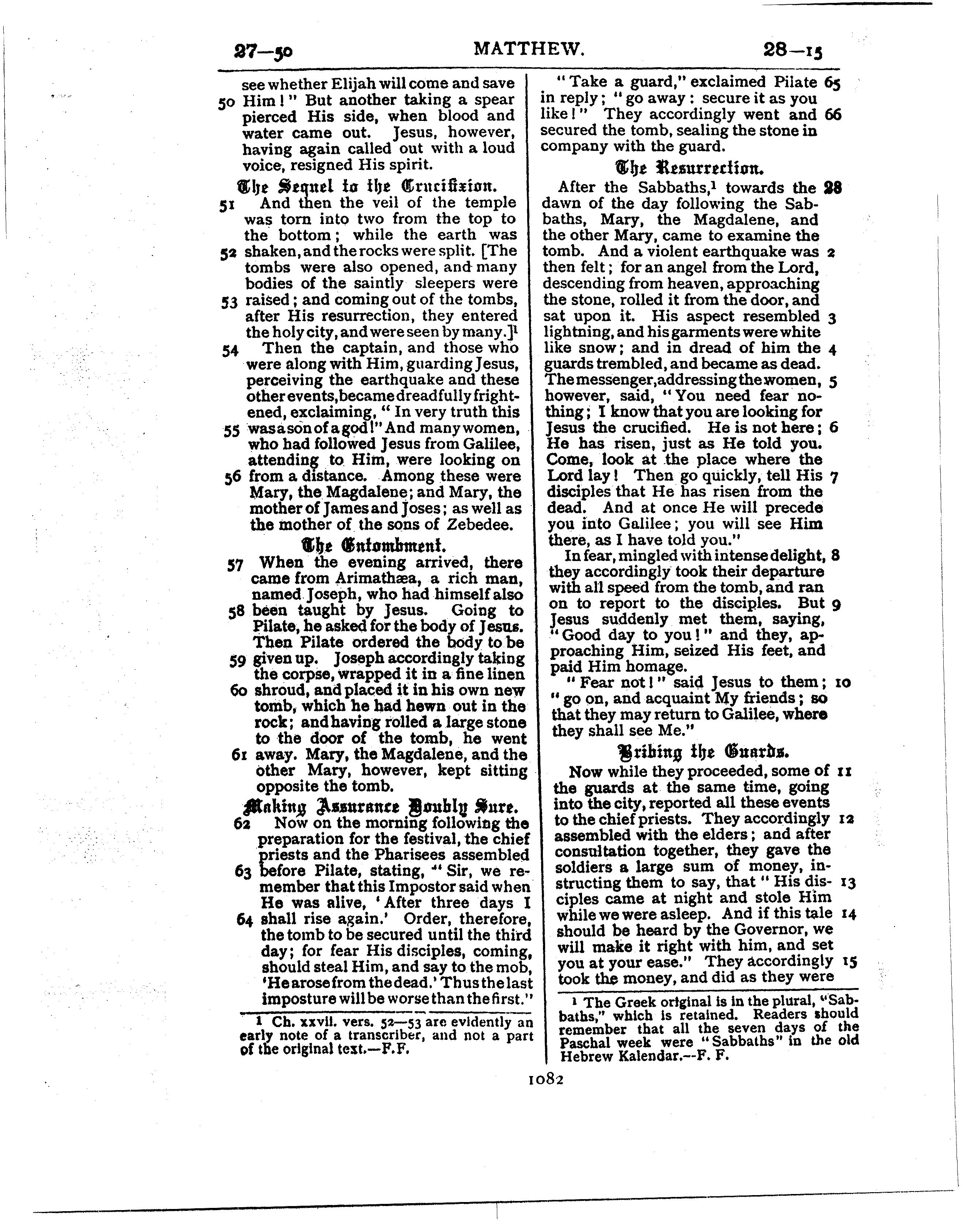 Ferrar Fenton Bible page 1082
