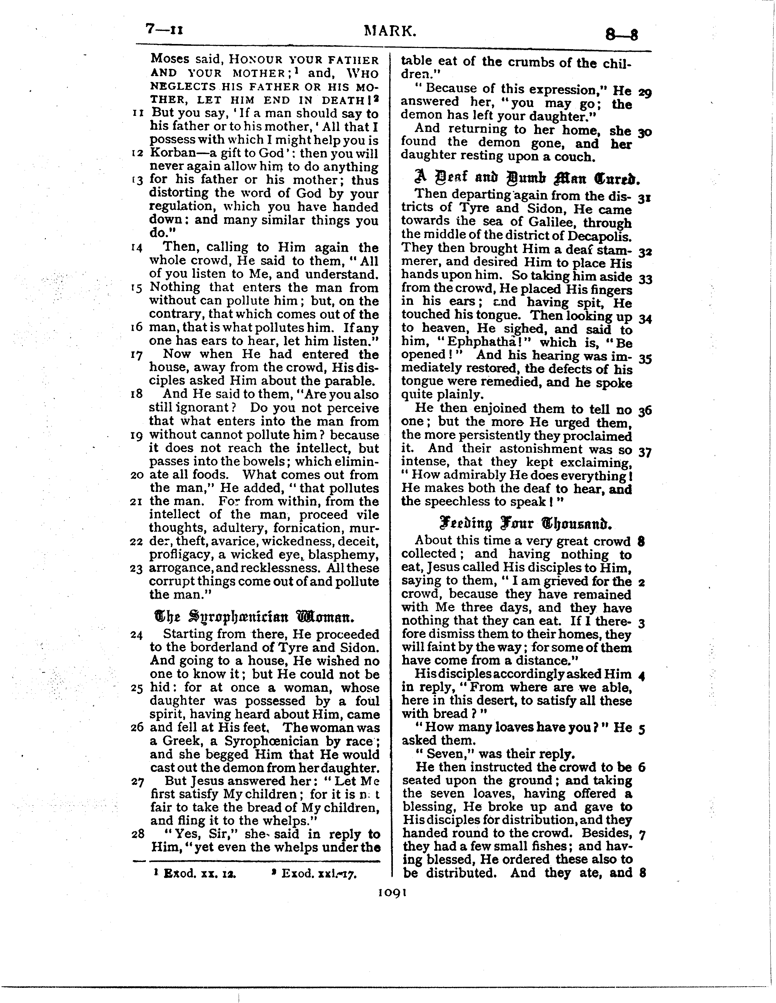 Ferrar Fenton Bible page 1091