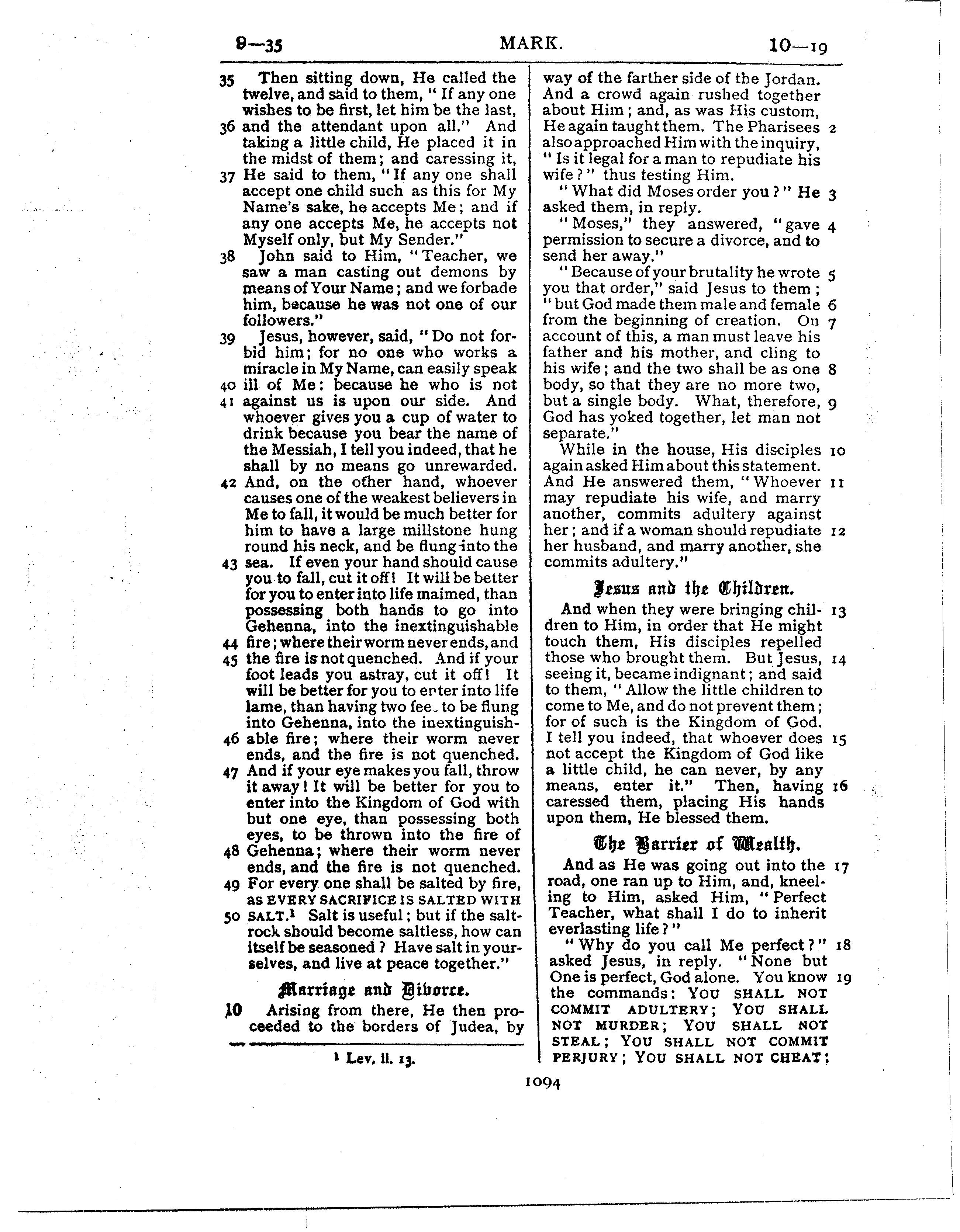 Ferrar Fenton Bible page 1094
