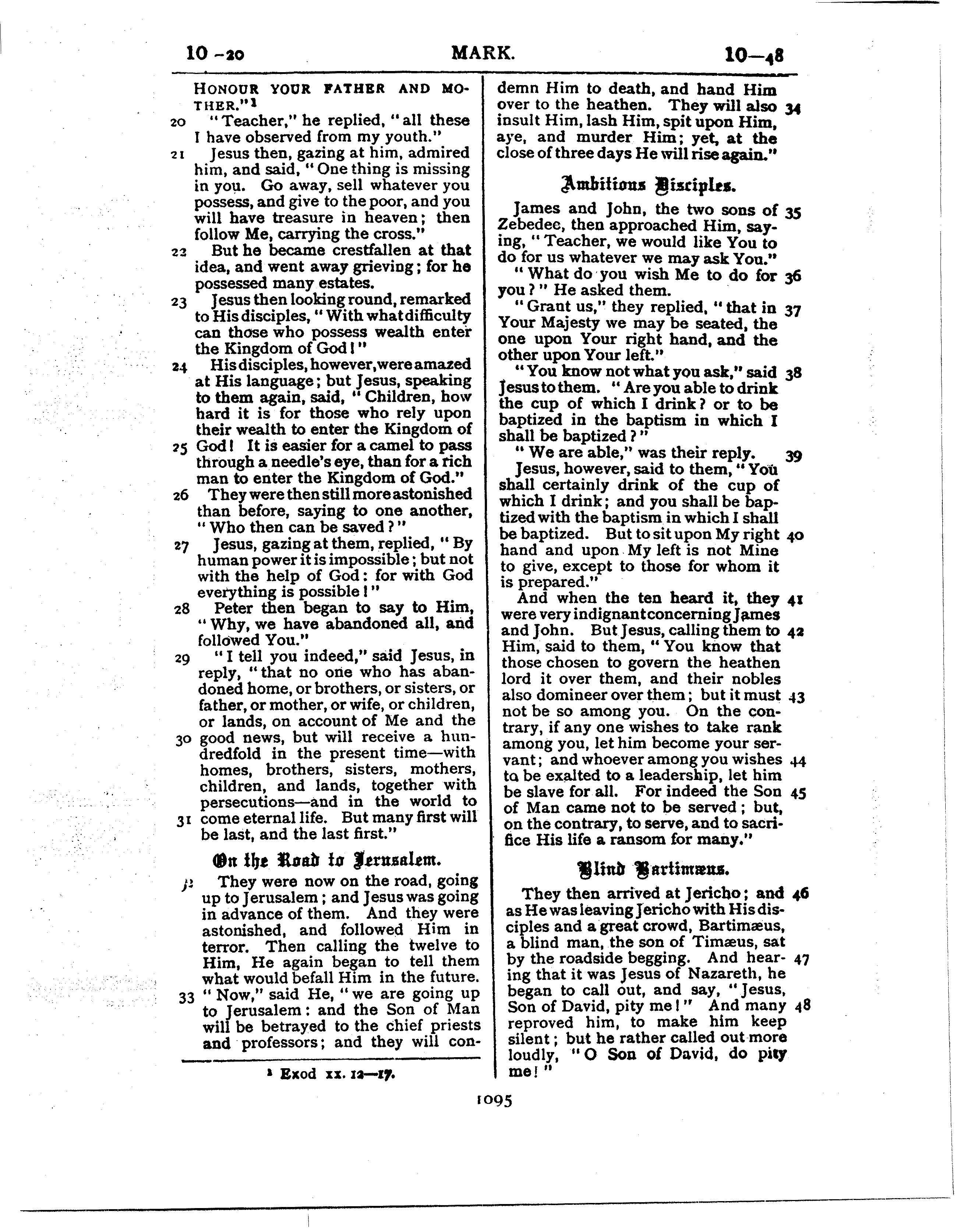 Ferrar Fenton Bible page 1095