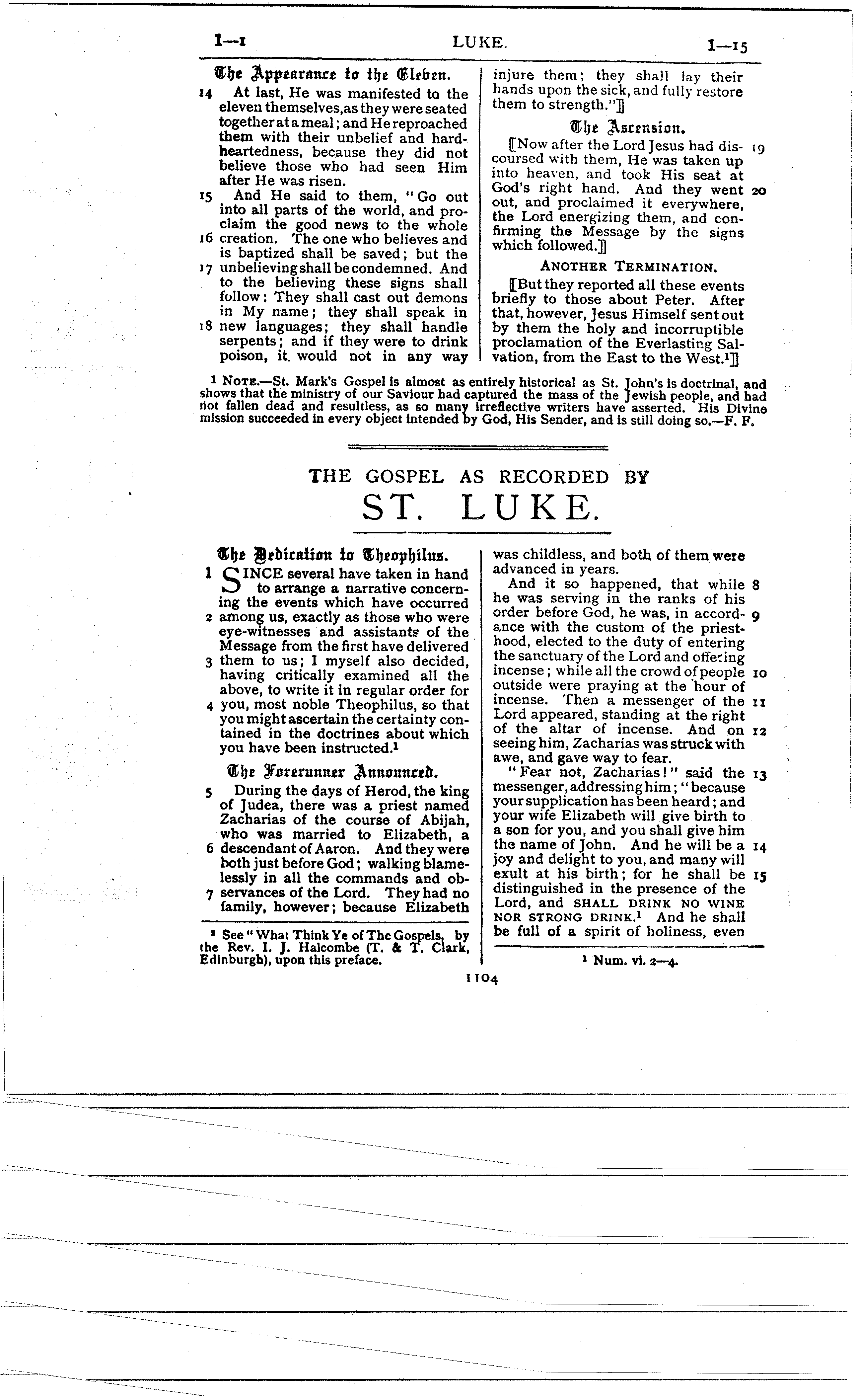 Ferrar Fenton Bible page 1104