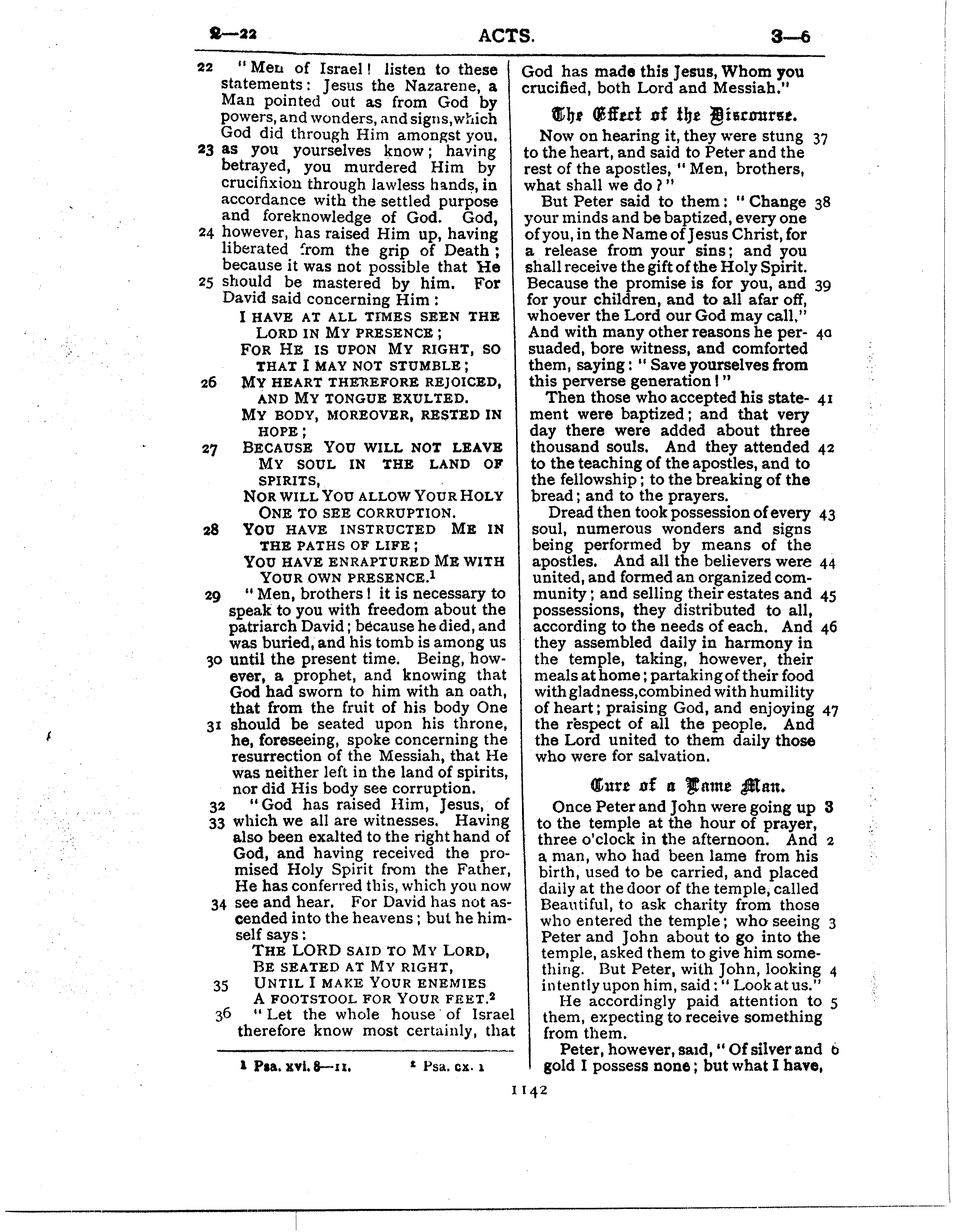 Ferrar Fenton Bible page 1142