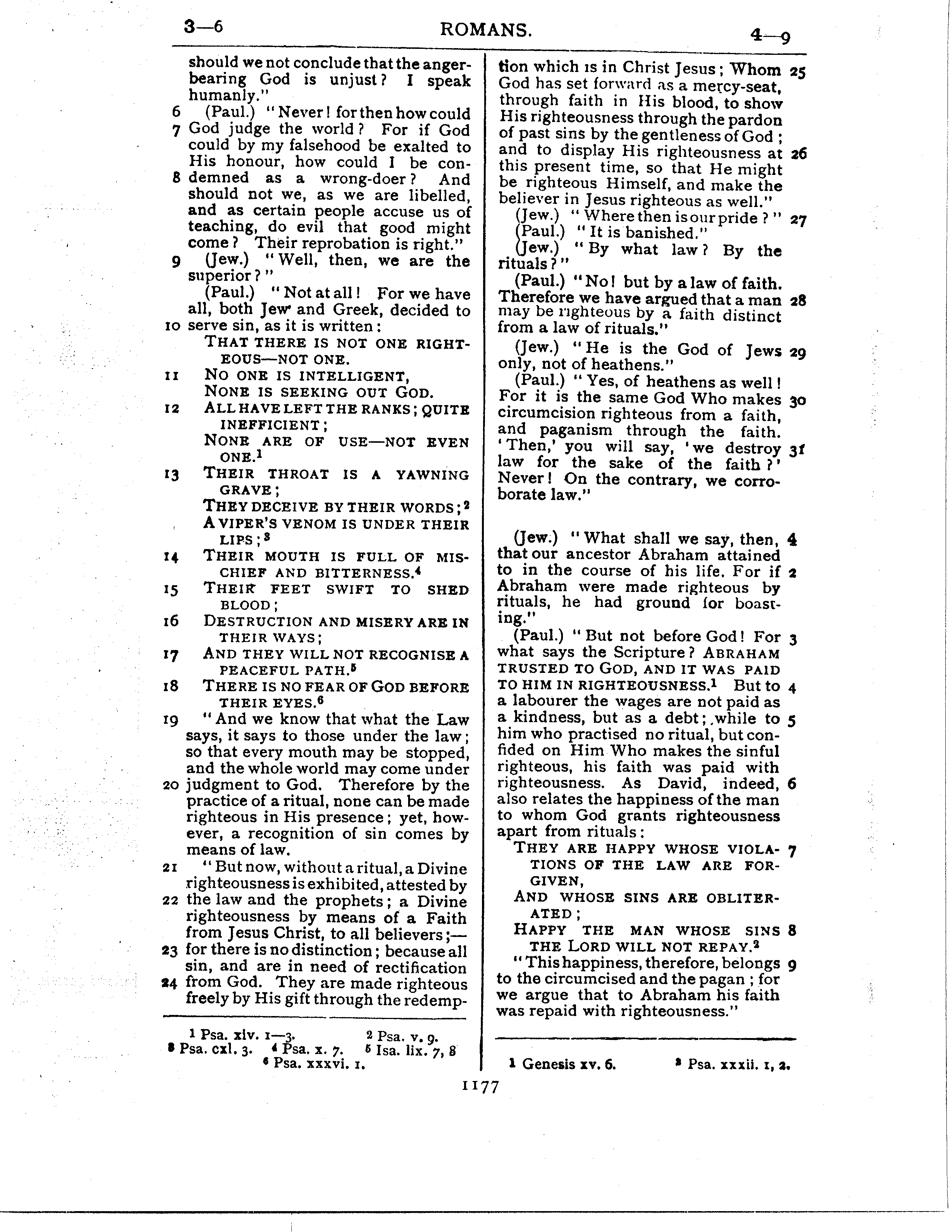 Ferrar Fenton Bible page 1177
