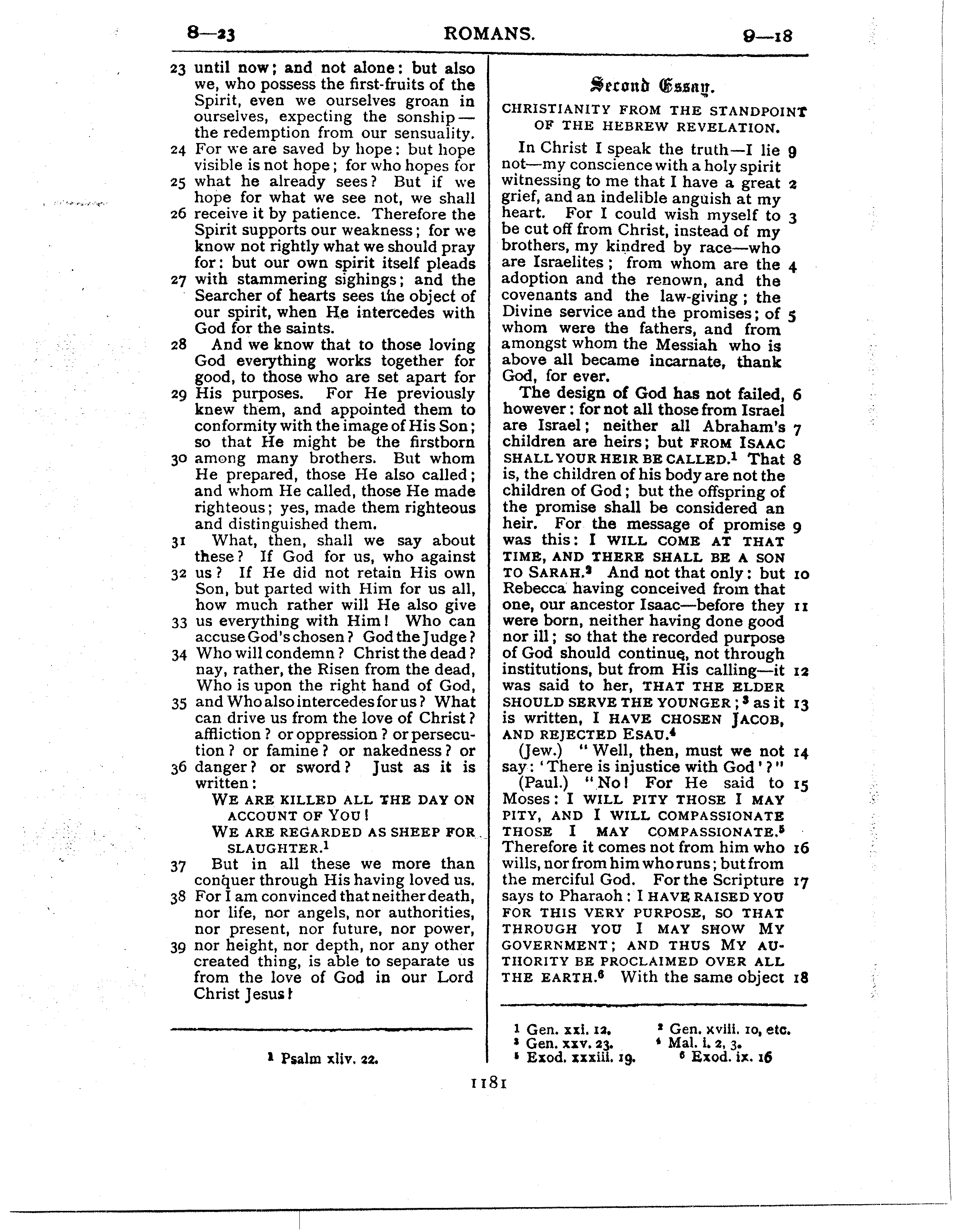 Ferrar Fenton Bible page 1181