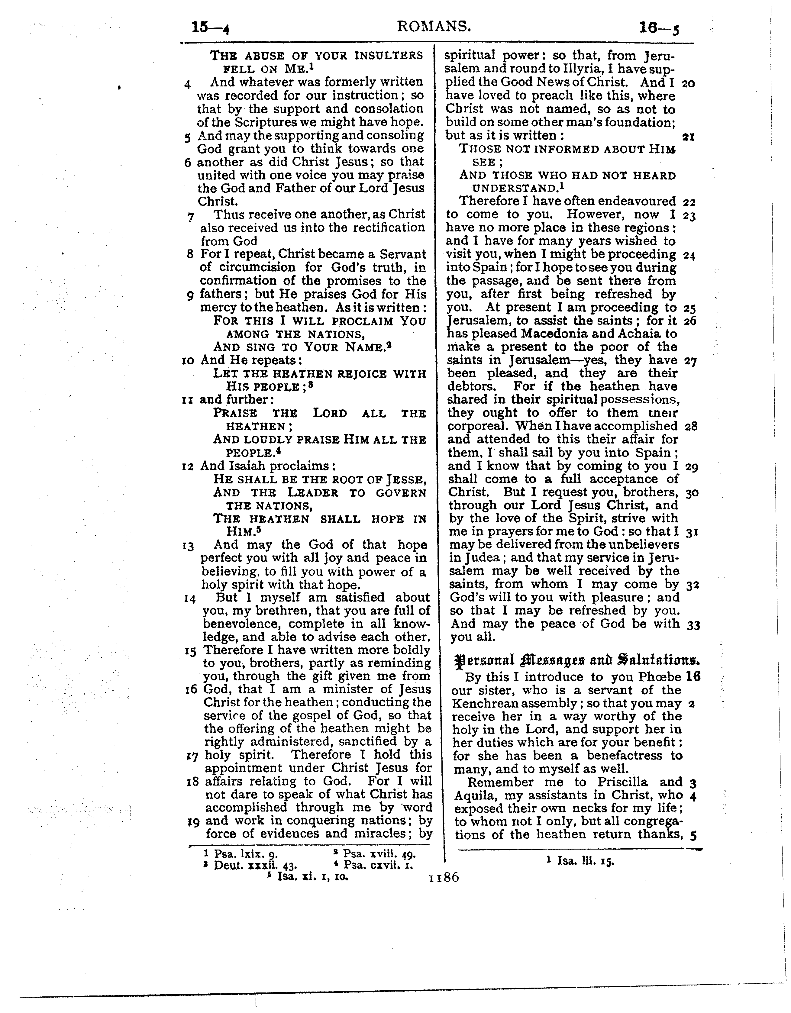 Ferrar Fenton Bible page 1186