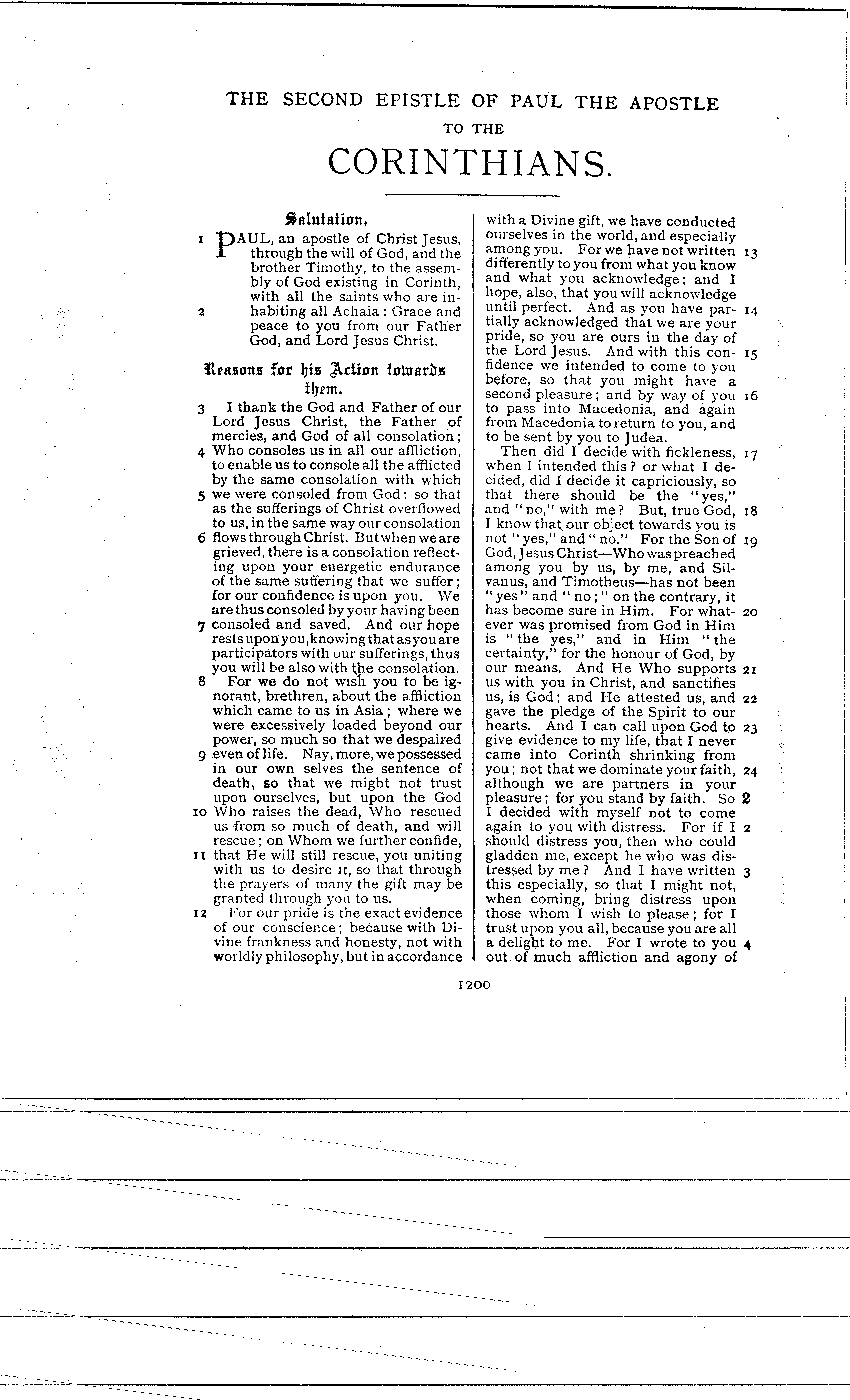 Ferrar Fenton Bible page 1200