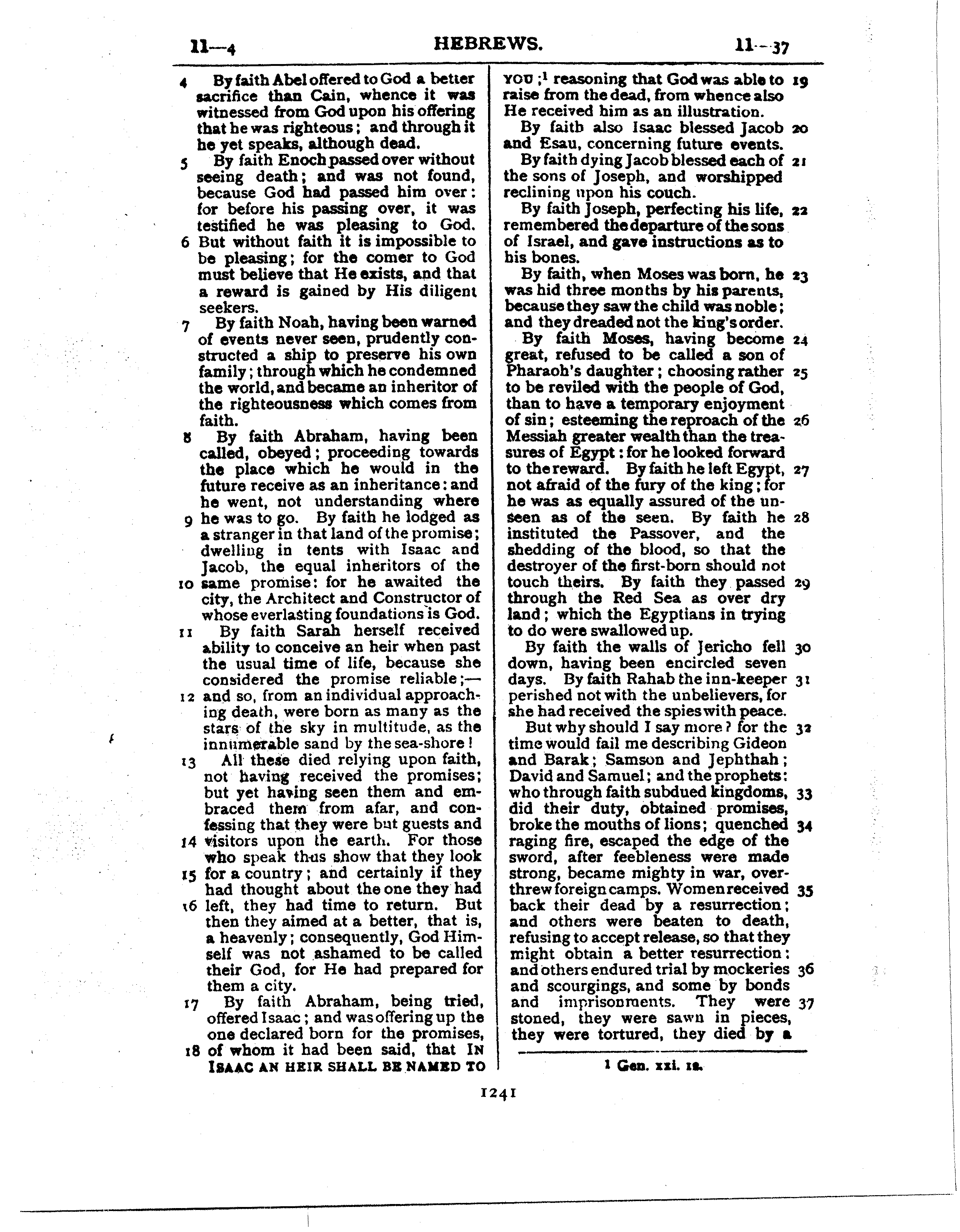 Ferrar Fenton Bible page 1241