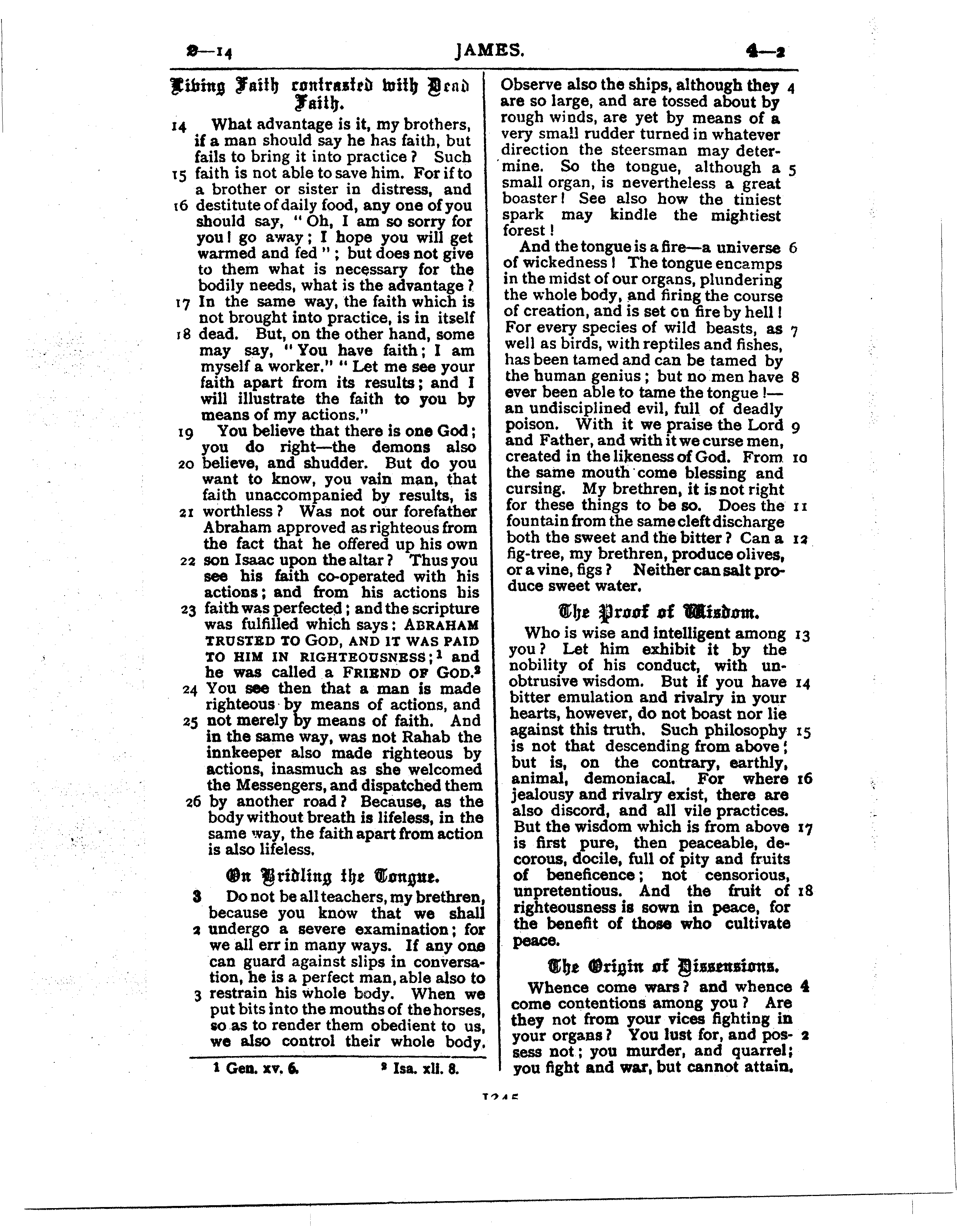 Ferrar Fenton Bible page 1245