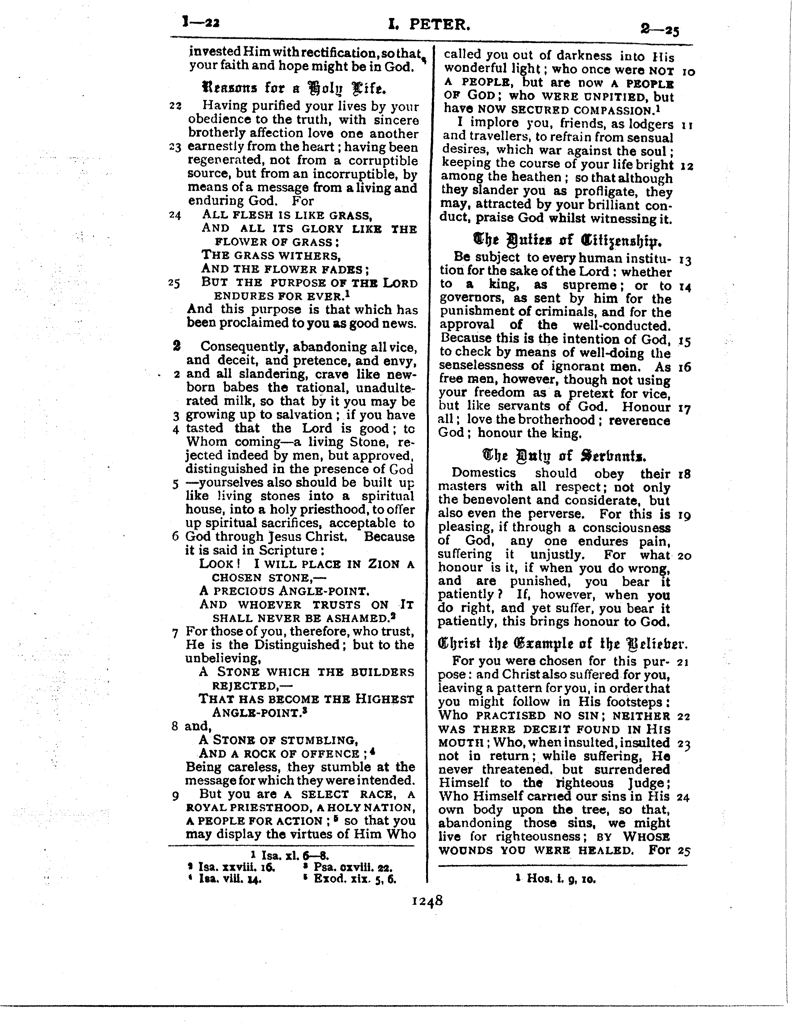 Ferrar Fenton Bible page 1248