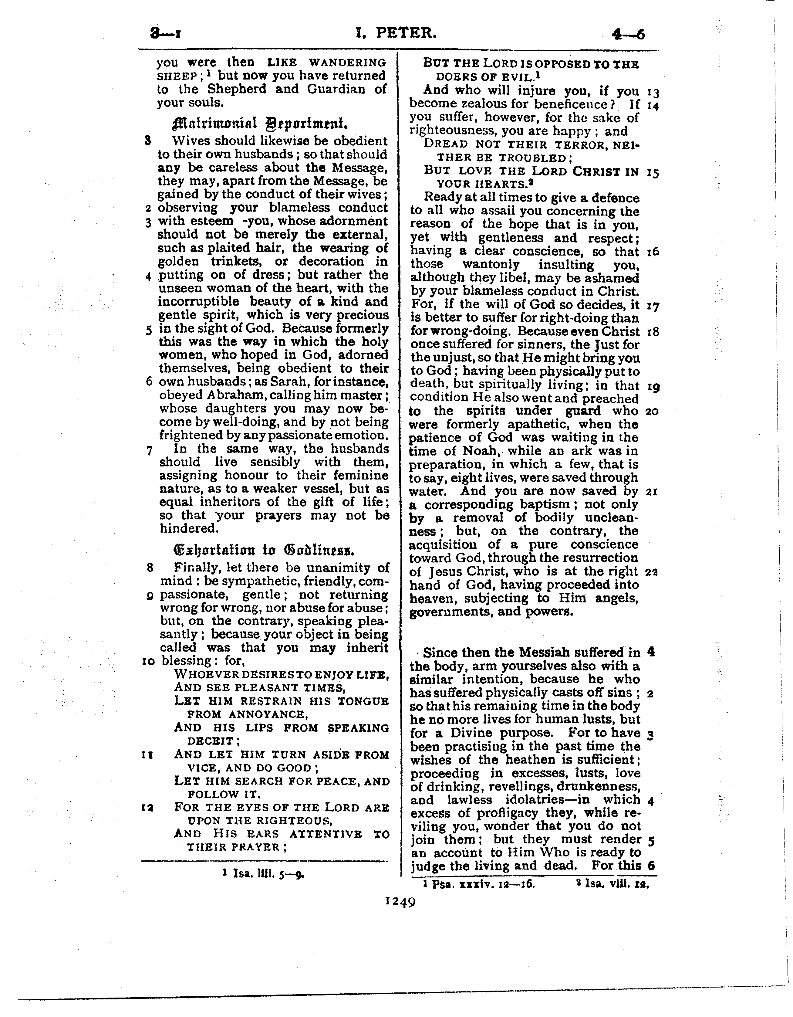 Ferrar Fenton Bible page 1249