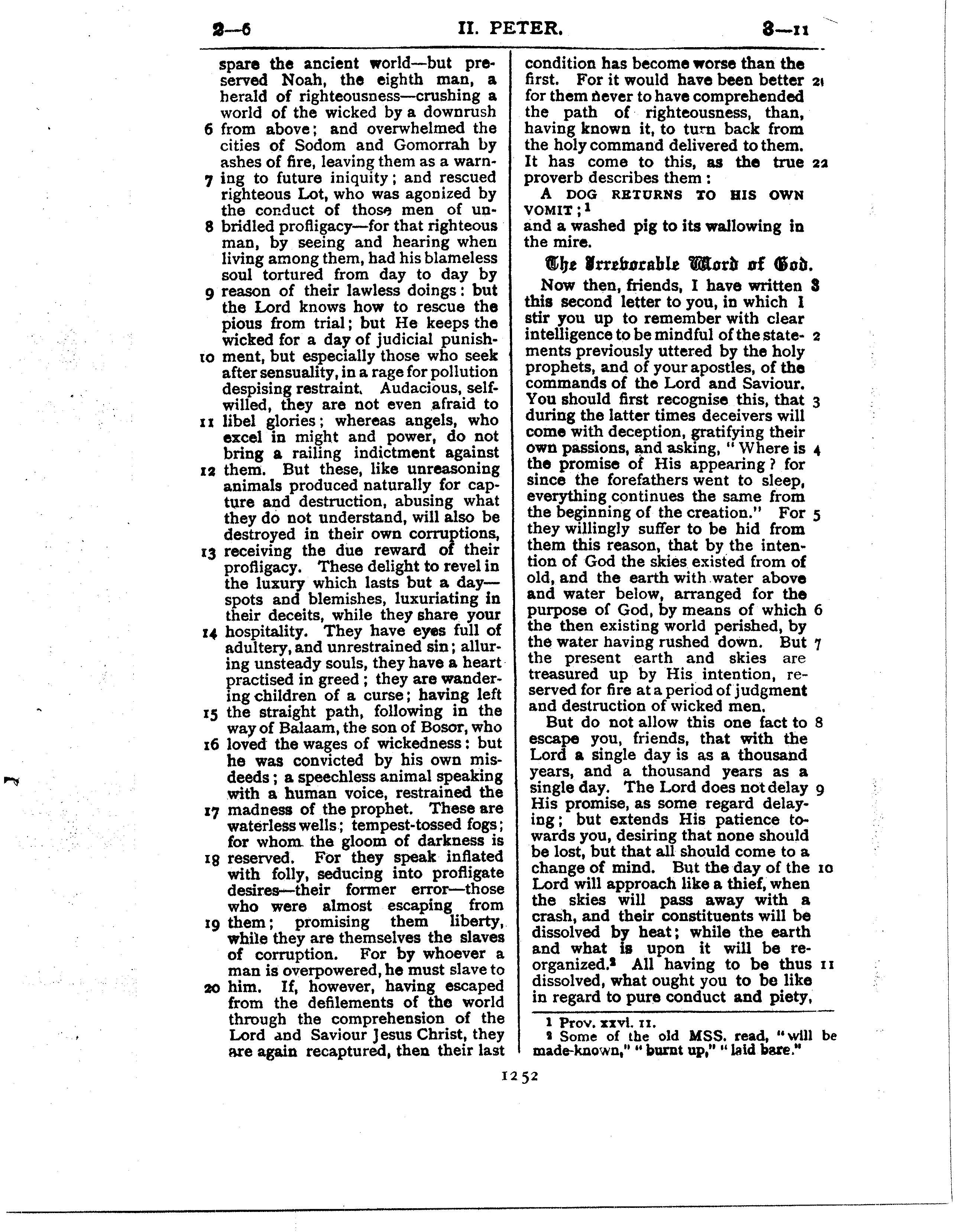 Ferrar Fenton Bible page 1252