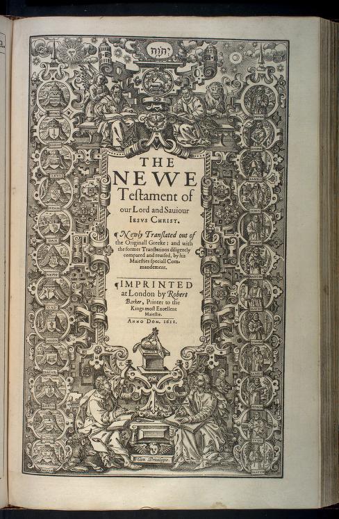 Engraving of the 12 Tribes of Israel and the 12 Discples from the KJV Bible